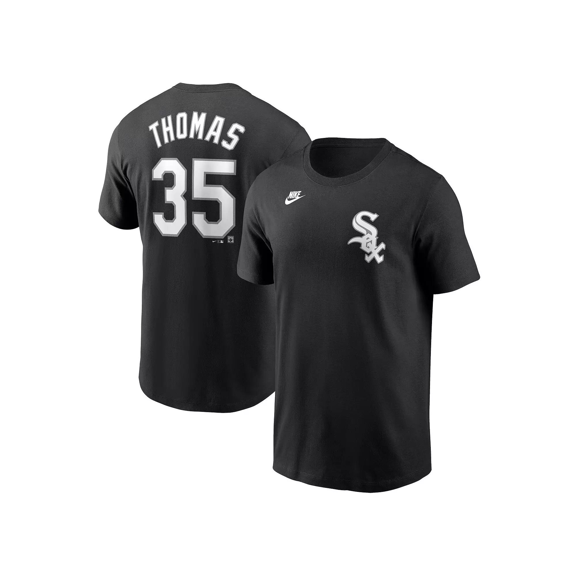 Frank Thomas Chicago White Sox Cooperstown Fuse Nike Mens MLB T-Shirt | N19900AQL5-1YS Product Image
