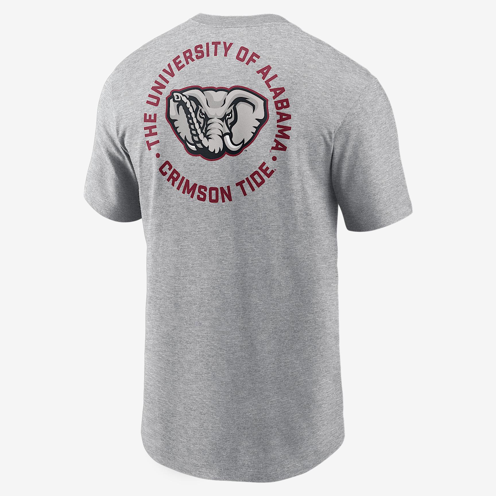Alabama Campus 2-Hit Nike Men's College T-Shirt Product Image