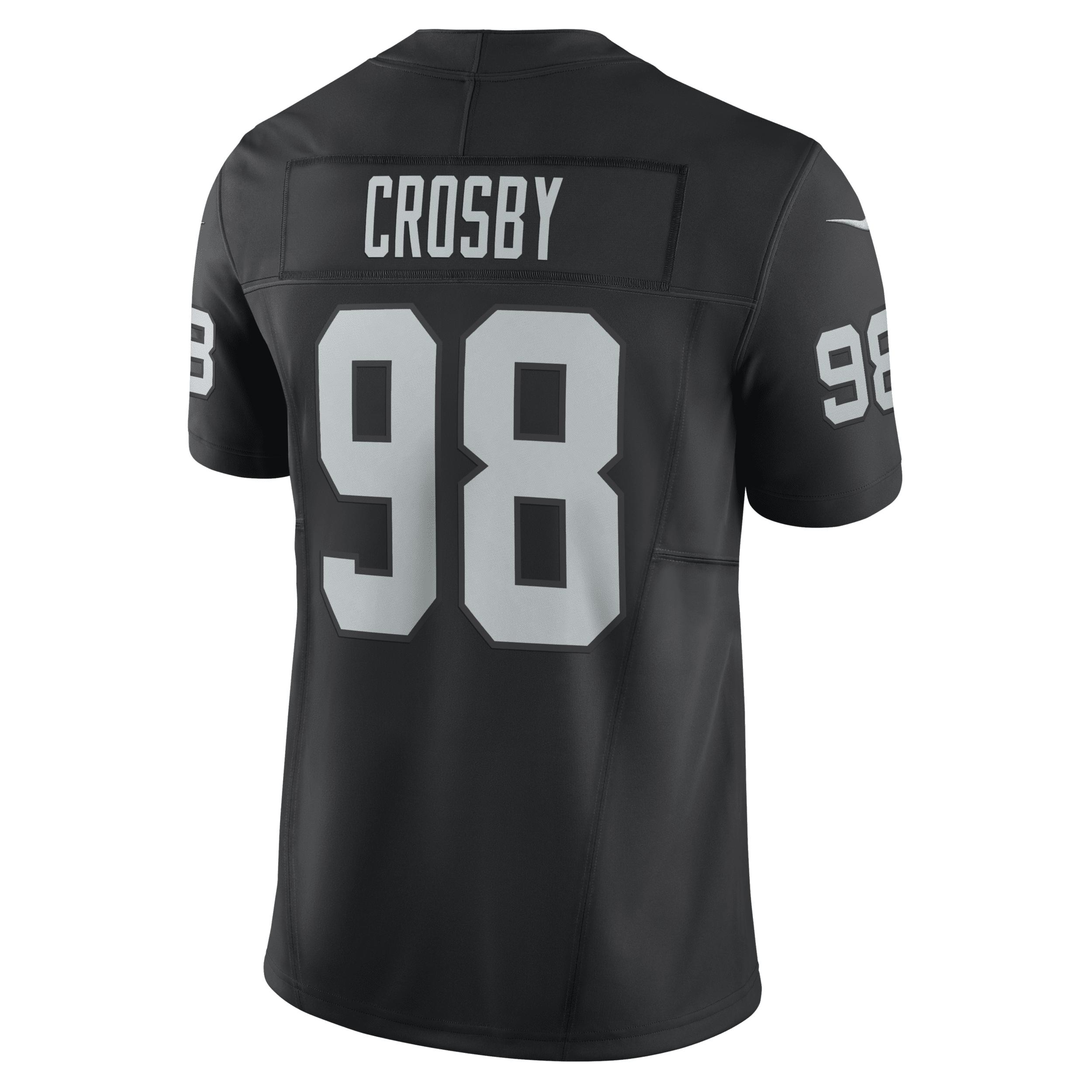 Maxx Crosby Las Vegas Raiders Nike Mens Dri-FIT NFL Limited Football Jersey | 31NMORLH8DF-DY0 Product Image