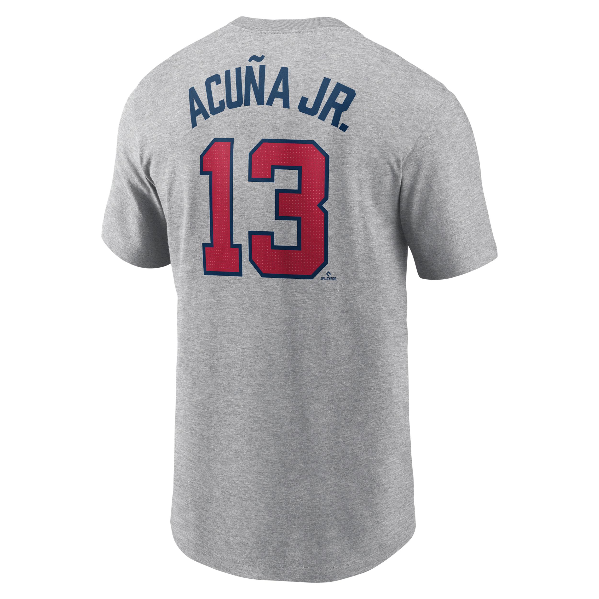 Ronald AcuÃ±a Jr. Atlanta Braves Fuse Menâs Nike Men's MLB T-Shirt Product Image
