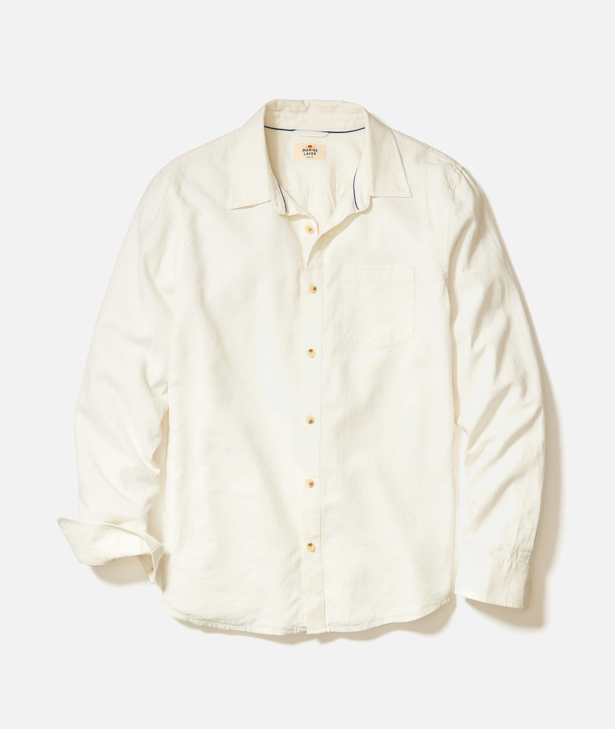 Better-Than-Linen Long Sleeve Shirt Product Image