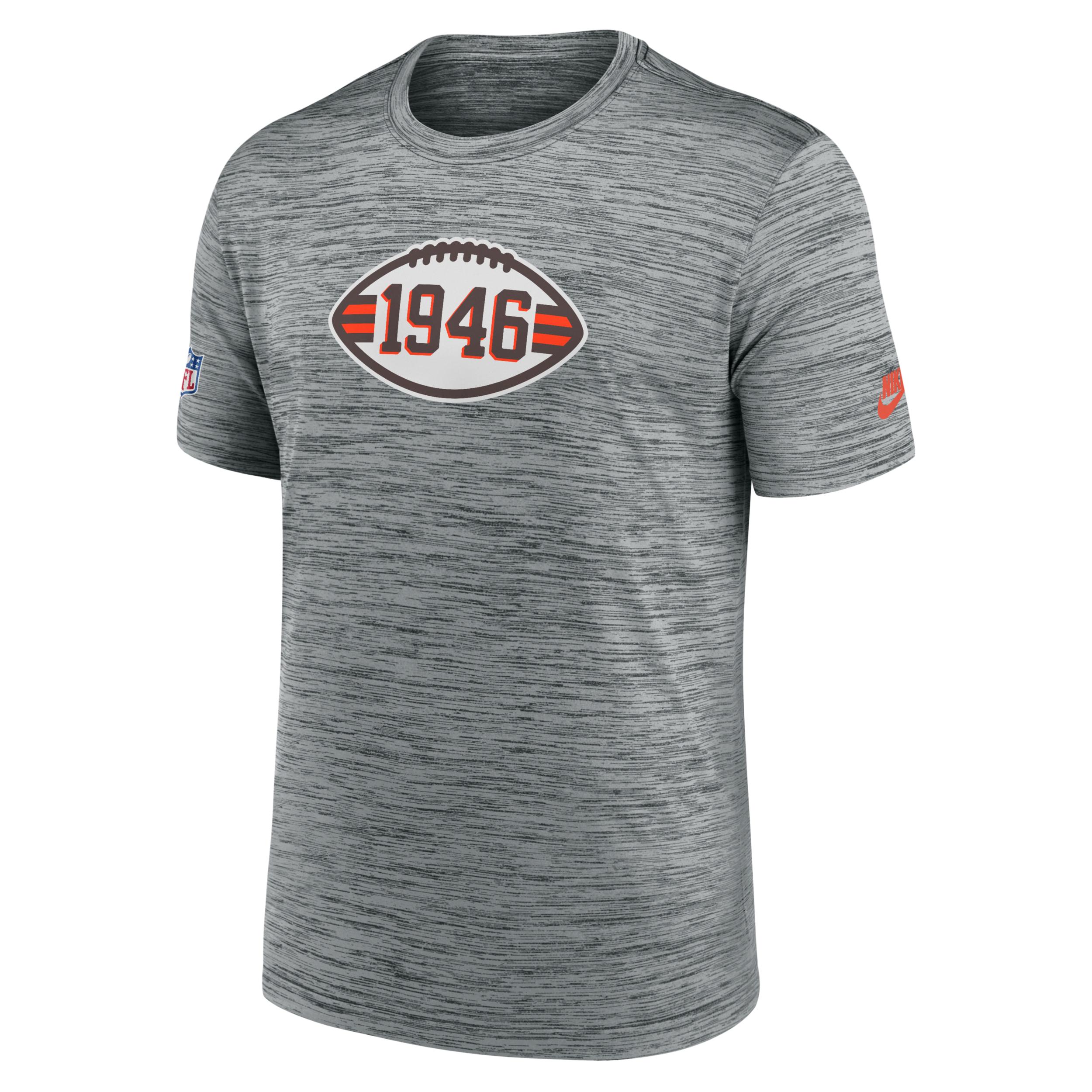 Cleveland Browns Sideline Velocity Nike Mens Dri-FIT NFL T-Shirt | 02ER06GQ93-EJ0 Product Image