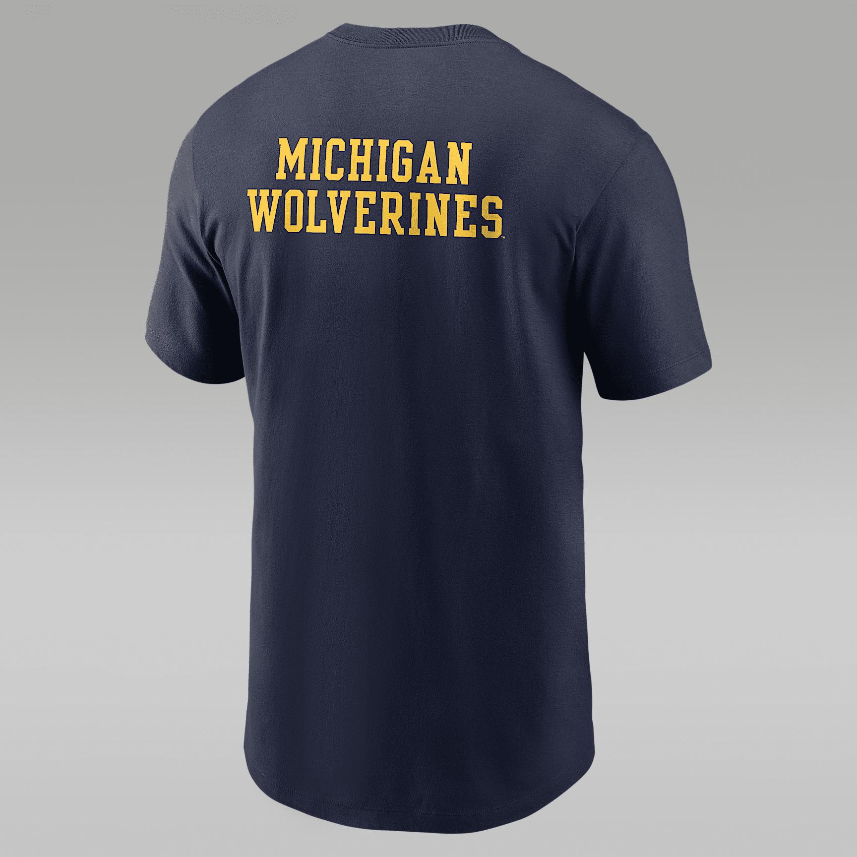 Michigan Campus Local Madness Nike Mens College T-Shirt | N19941SMWN-LRV Product Image