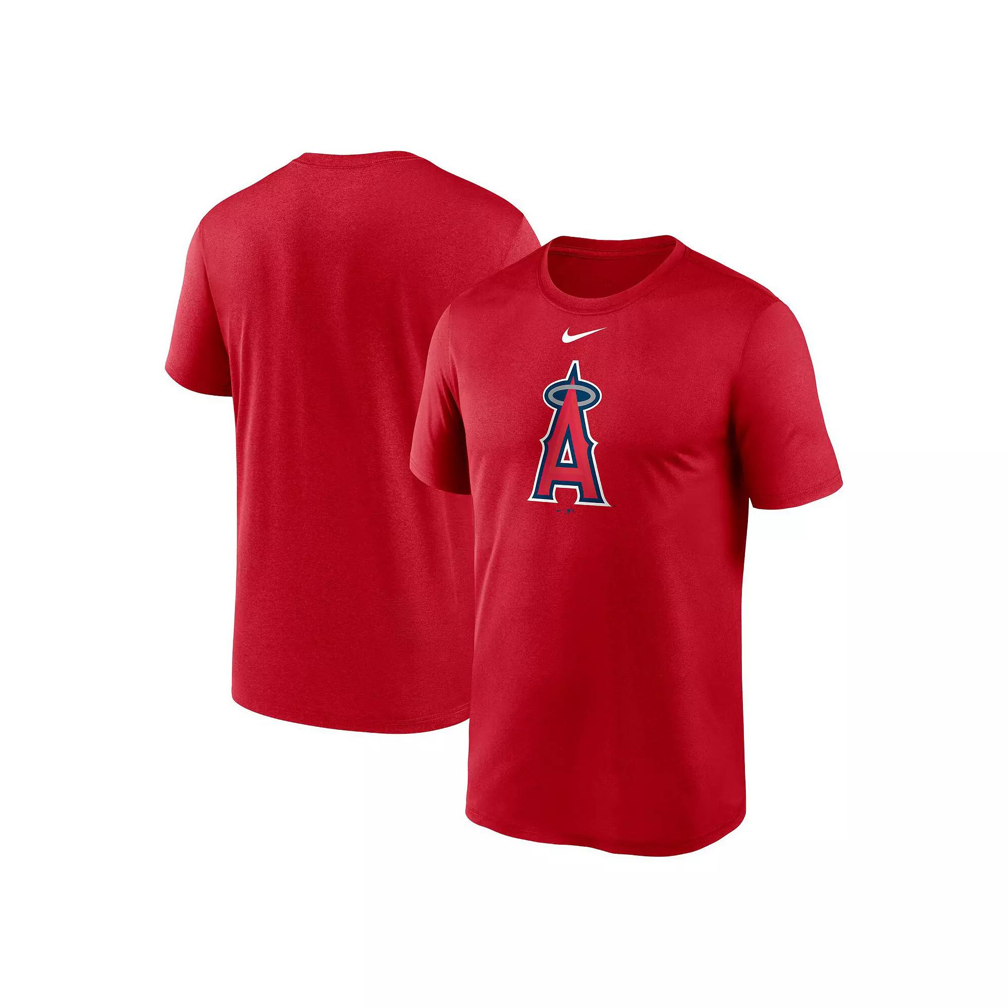 Men's Nike Red Los Angeles Angels New Legend Logo T-Shirt,  Product Image