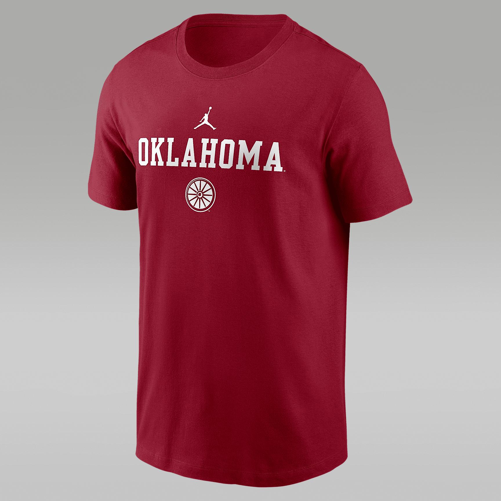Oklahoma 2-Hit Stacked Nike Men's College T-Shirt Product Image
