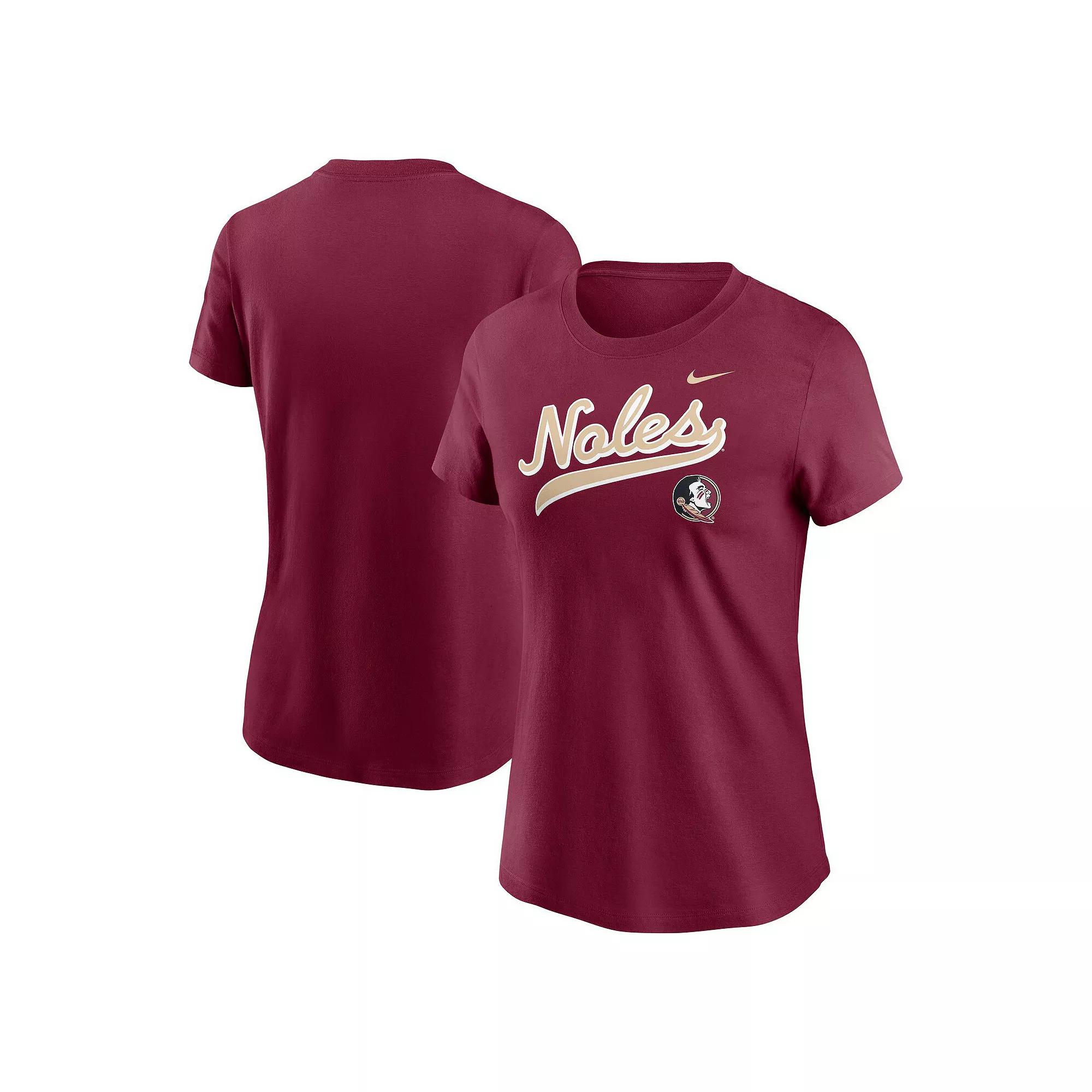 Women's Nike Garnet Florida State Seminoles Local Script T-Shirt,  Product Image