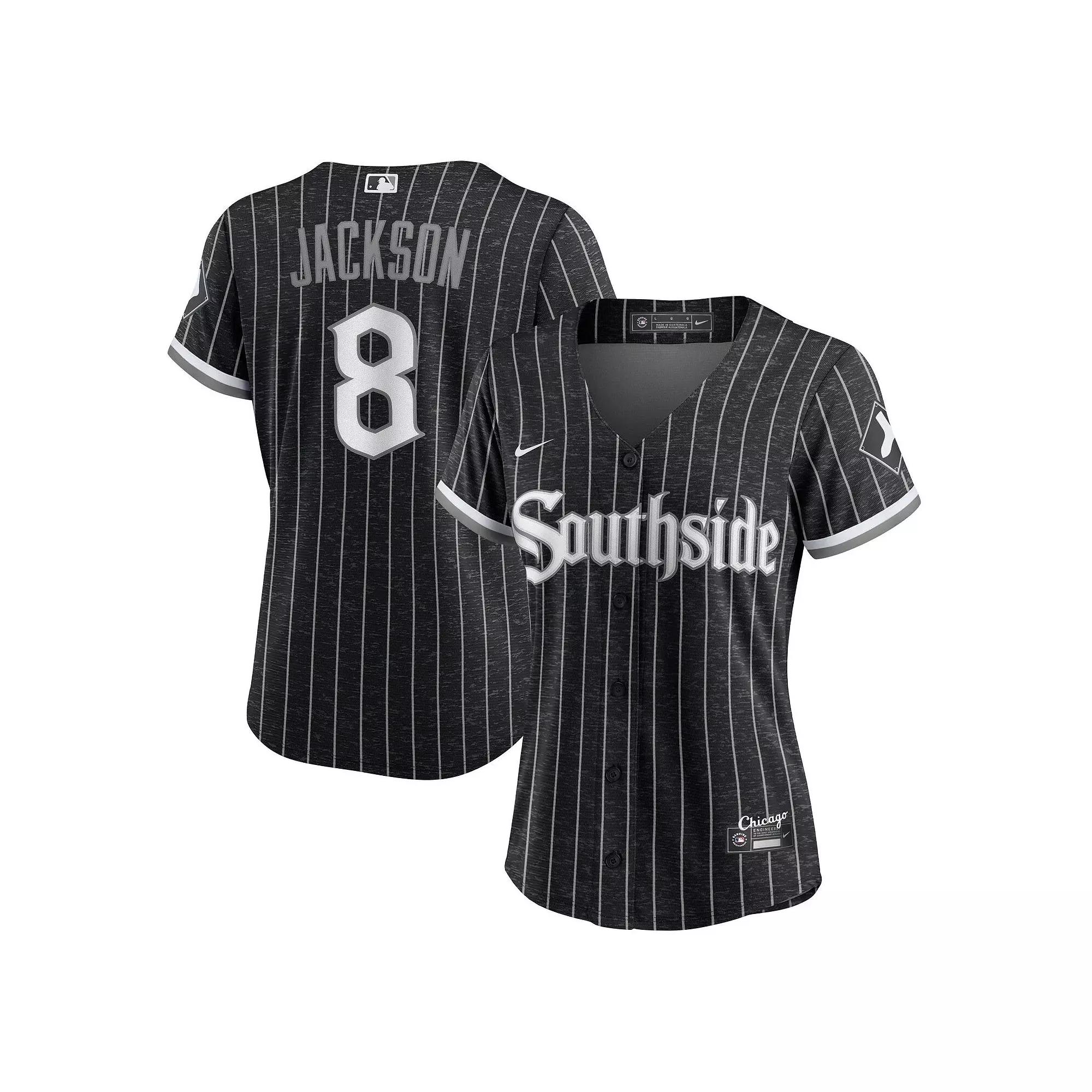 Women's Nike Bo Jackson Black Chicago White Sox City Connect Replica Player Jersey,  Product Image
