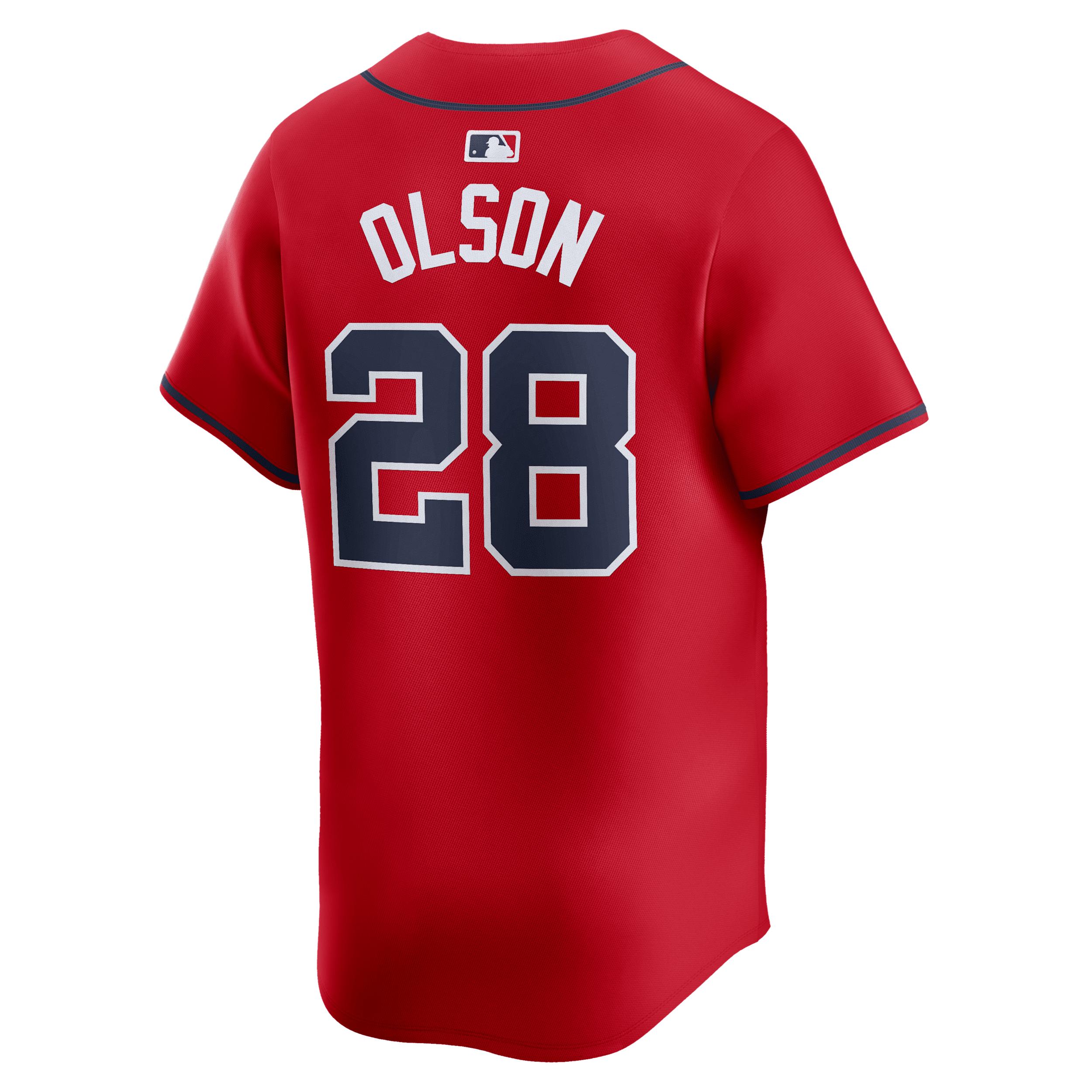 Matt Olson Atlanta Braves Nike Mens Dri-FIT ADV MLB Limited Jersey | T7LMAWA2AW9-00J Product Image