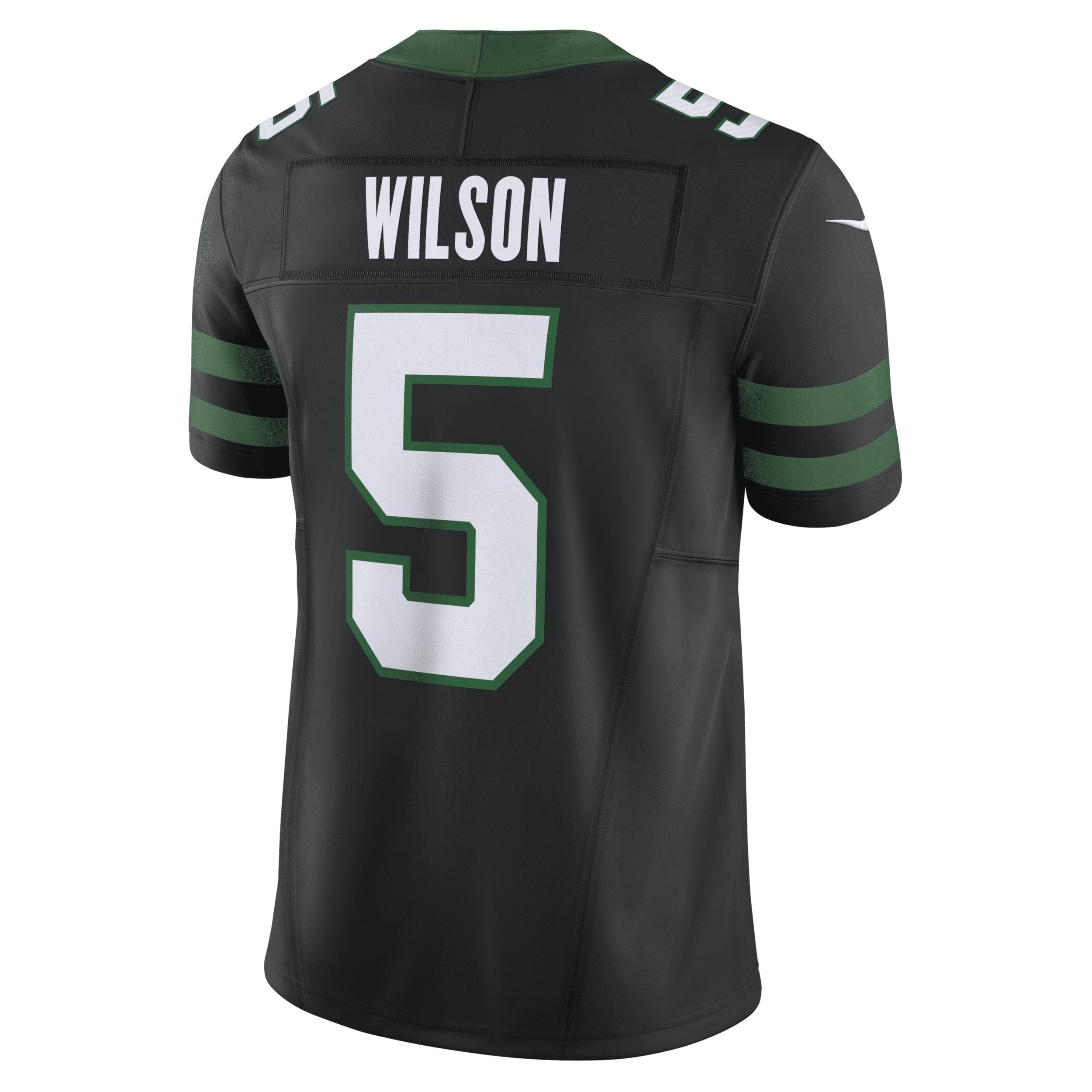Garrett Wilson New York Jets Nike Mens Dri-FIT NFL Limited Football Jersey | 31NM09WK72F-E87 Product Image