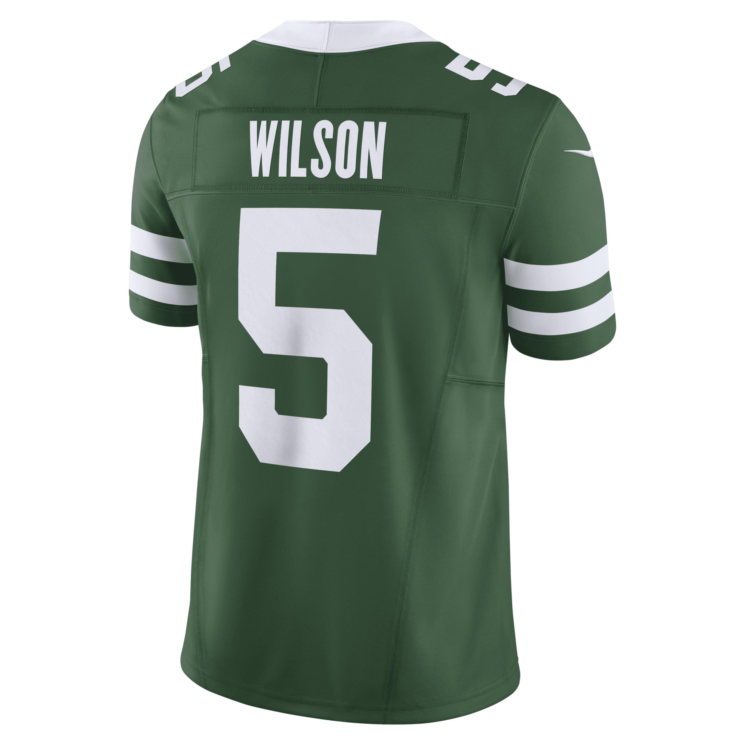 Garrett Wilson New York Jets Nike Mens Dri-FIT NFL Limited Football Jersey | 31NM03T672F-E87 Product Image