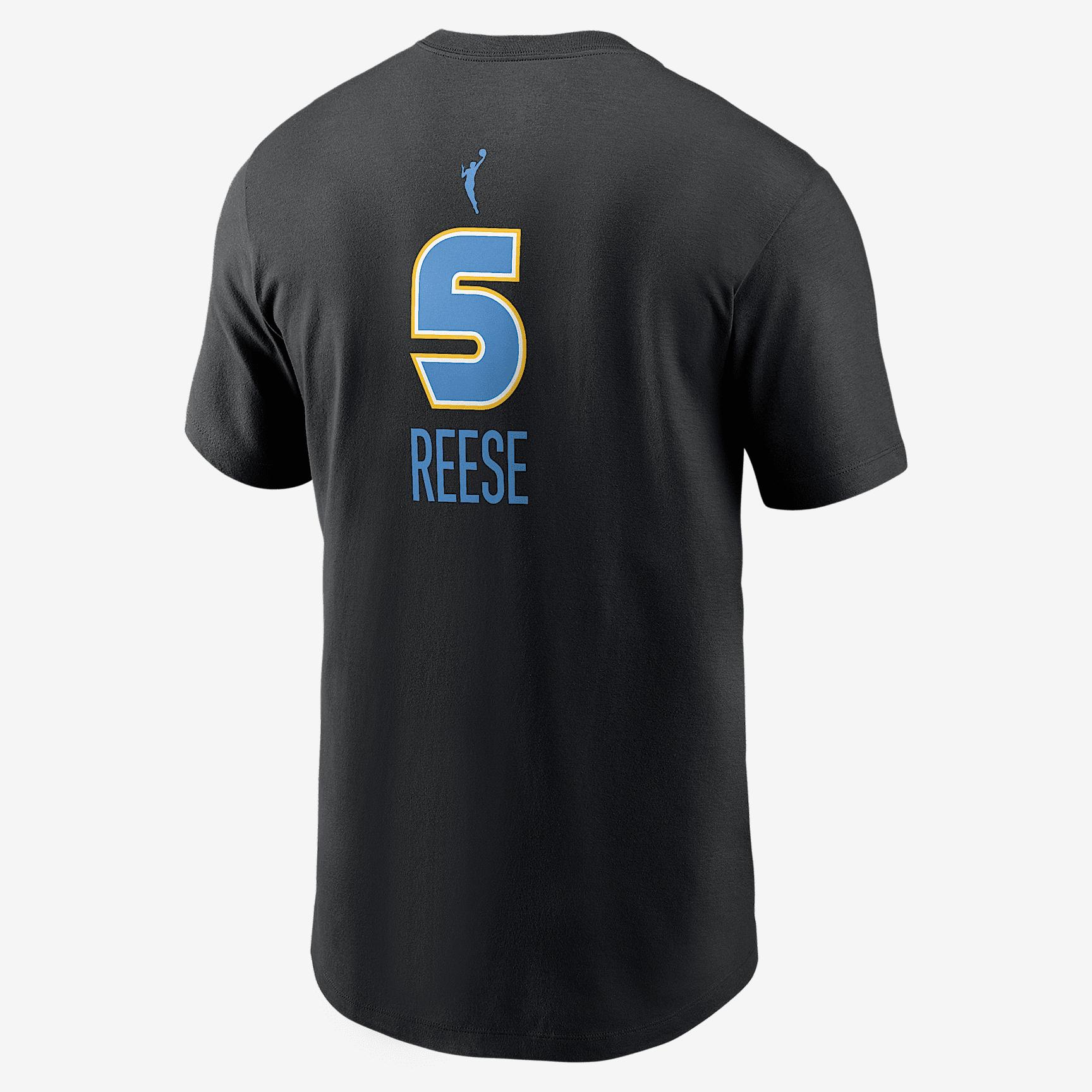 Angel Reese Chicago Sky Nike Mens WNBA T-Shirt | M11332CSAR-BLK Product Image