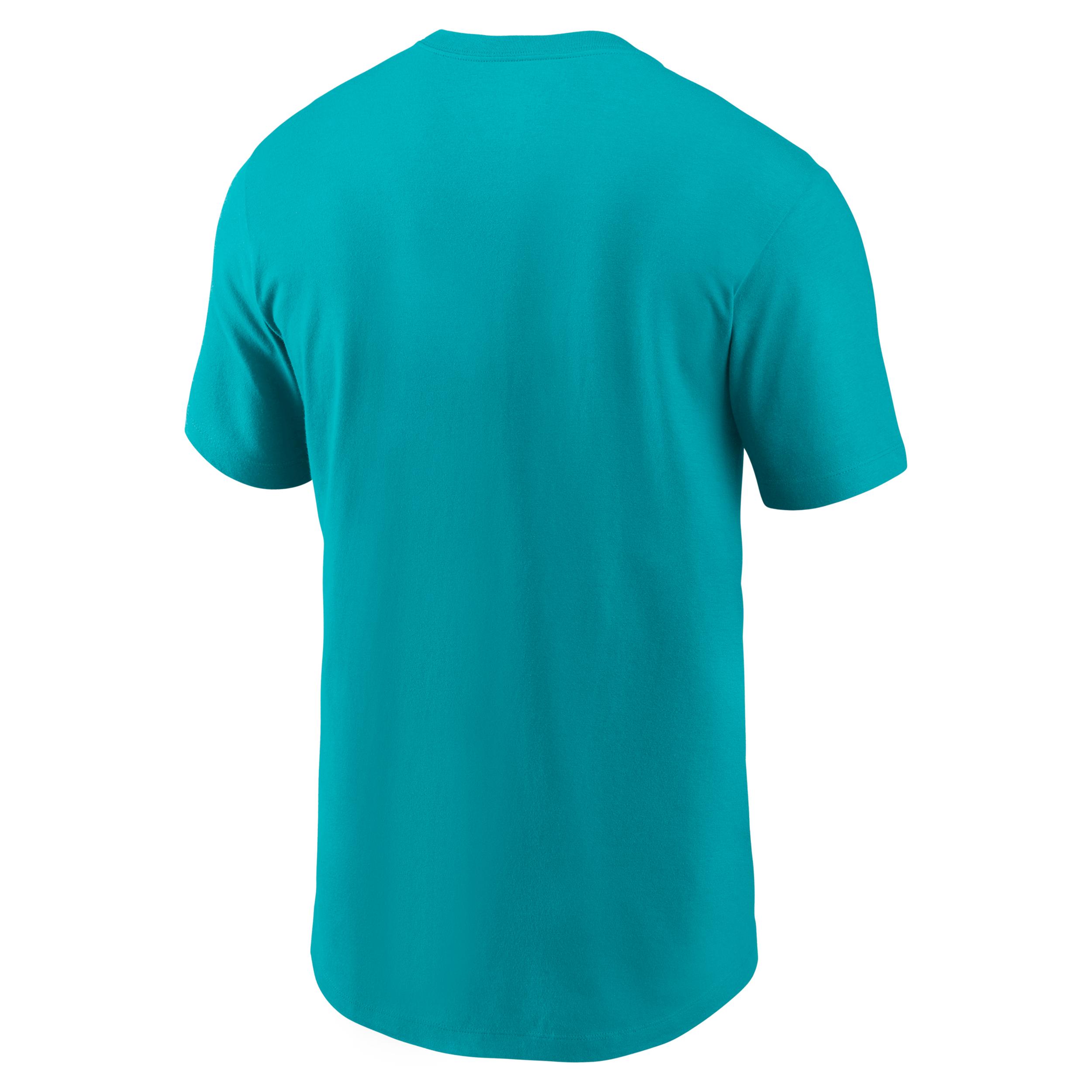 Miami Dolphins Sideline Team Issue Nike Mens Dri-FIT NFL T-Shirt | 02ET3GT9P-AR5 Product Image