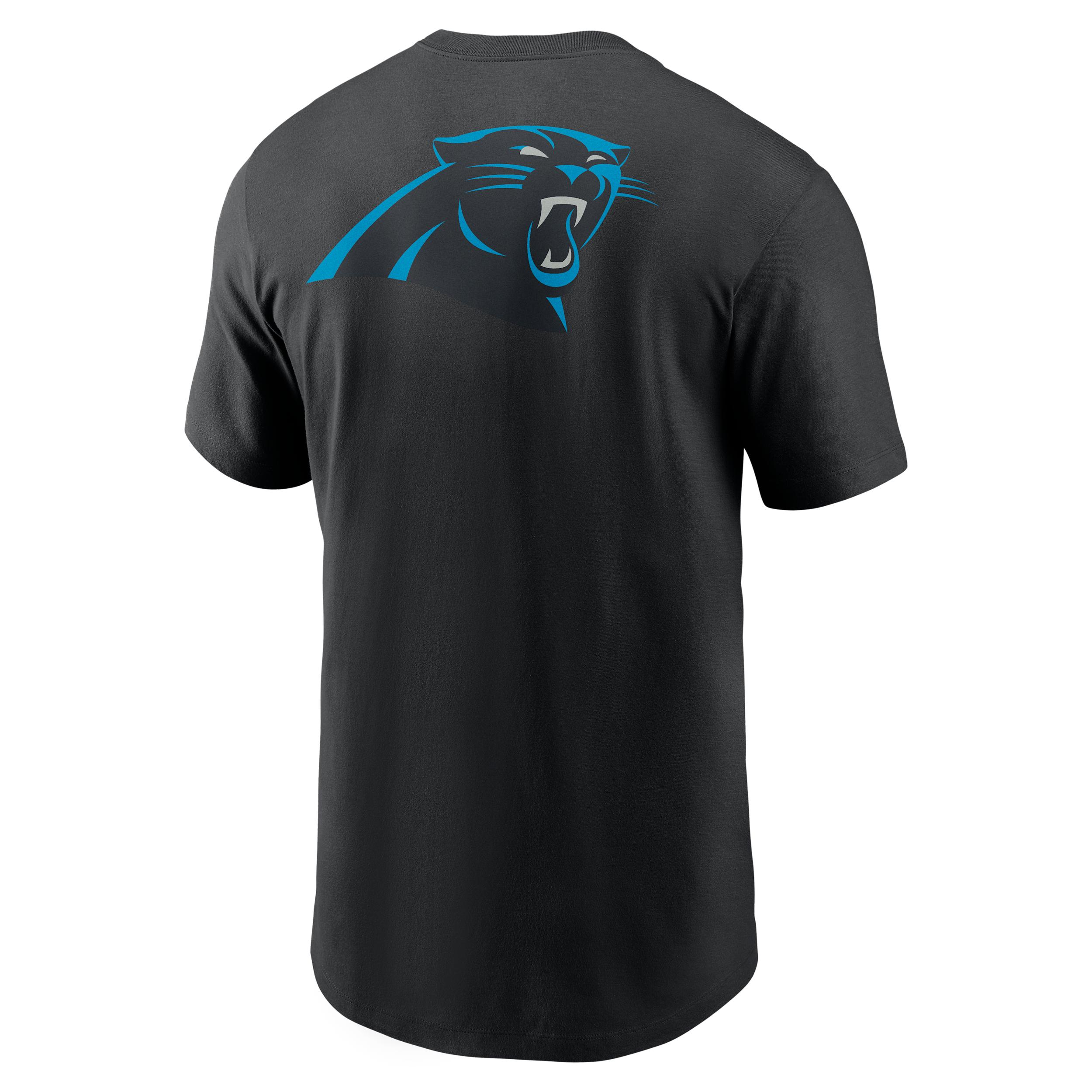 Carolina Panthers Rewind Front And Back Hit Essential Nike Mens NFL T-Shirt | N19900A9D-93P Product Image
