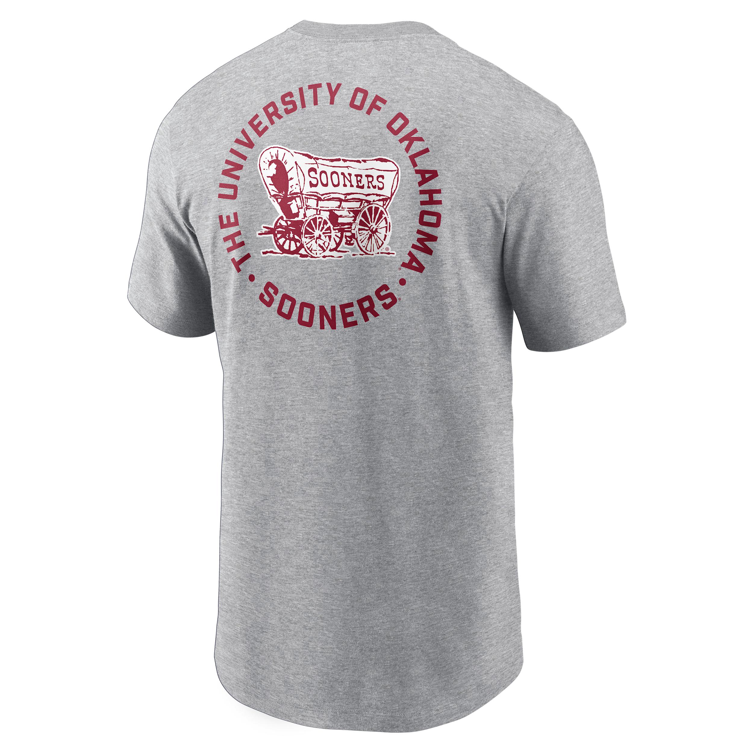 Oklahoma Campus 2-Hit Nike Mens College T-Shirt | N19906GOKN-HKL Product Image