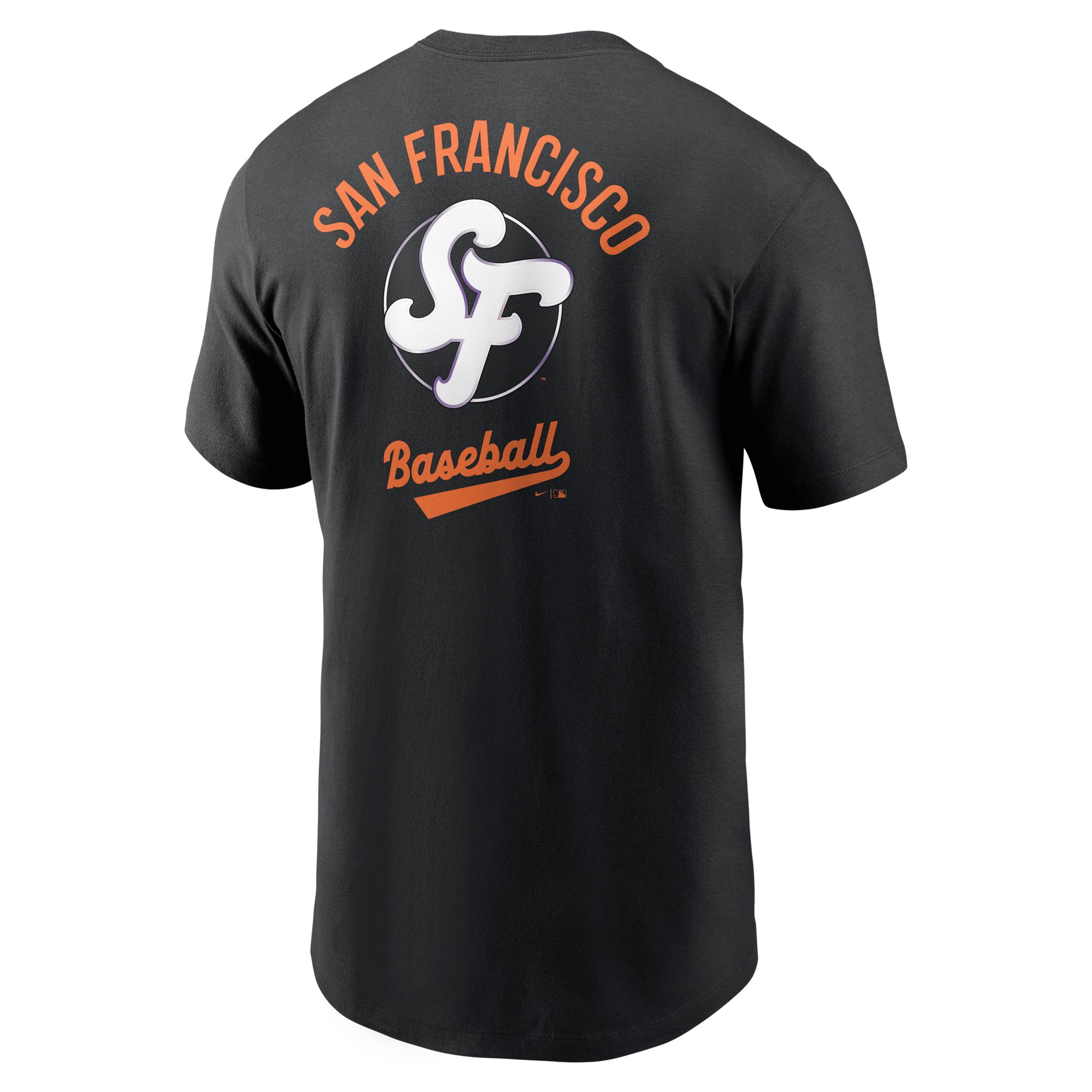 San Francisco Giants City Connect 2-Hit Nike Mens MLB T-Shirt | N19900AGIA-SAZ Product Image