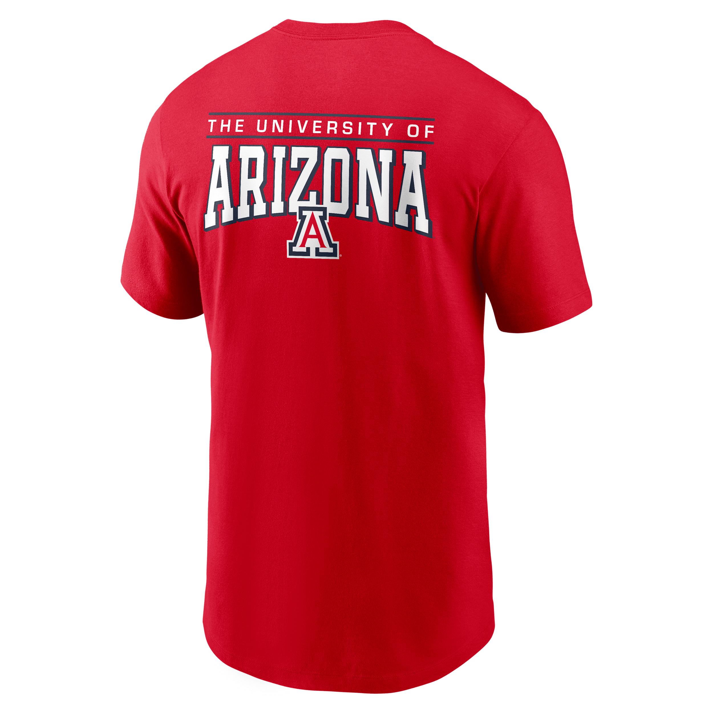 Arizona Wildcats Nike Mens College T-Shirt | N19965NUAN-8V3 Product Image