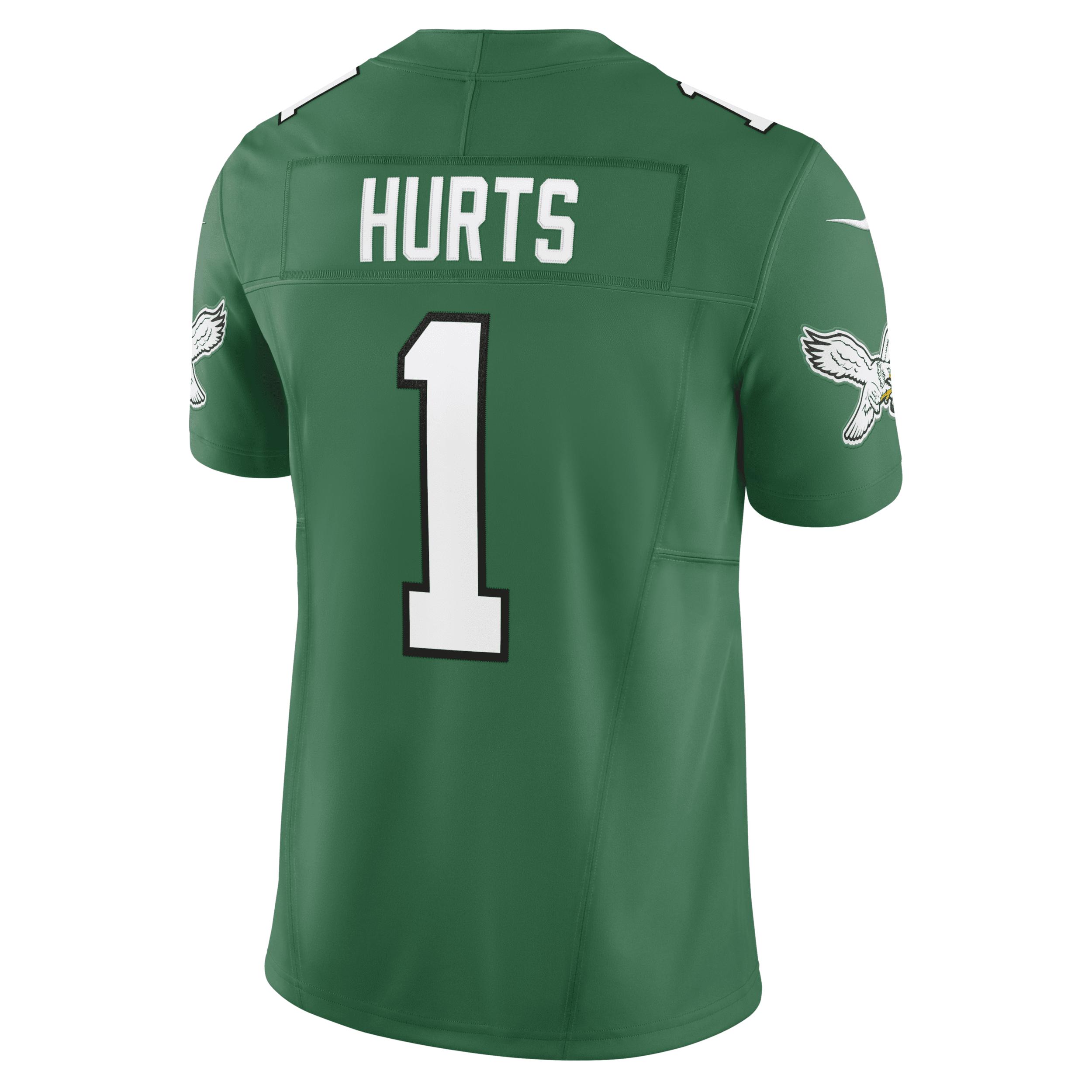 Jalen Hurts Philadelphia Eagles Nike Mens Dri-FIT NFL Limited Football Jersey | 31NM03T786F-5Y0 Product Image
