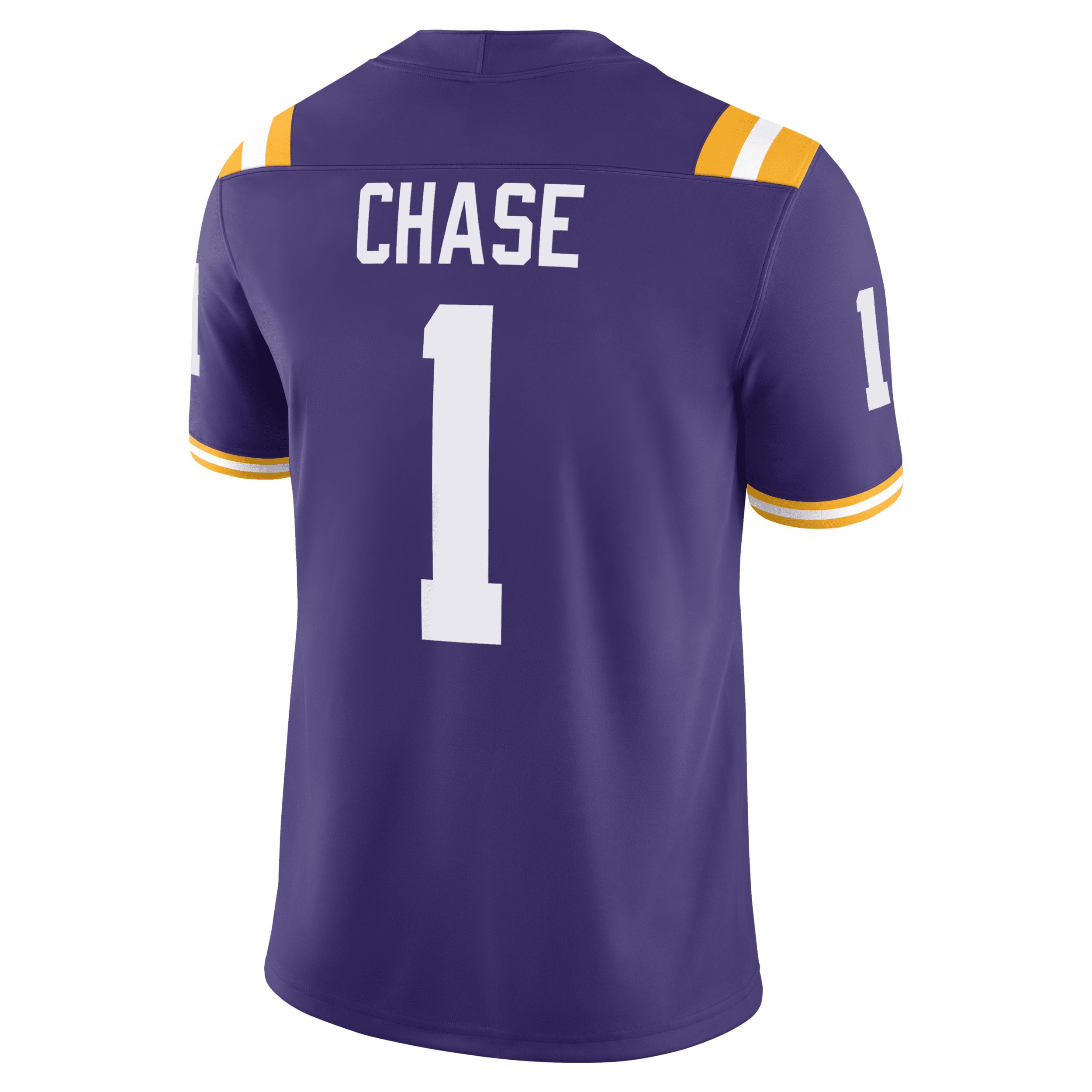 JaMarr Chase LSU Mens Nike Mens Dri-FIT College Game Jersey | NC2F08AKCP9-8Z3 Product Image
