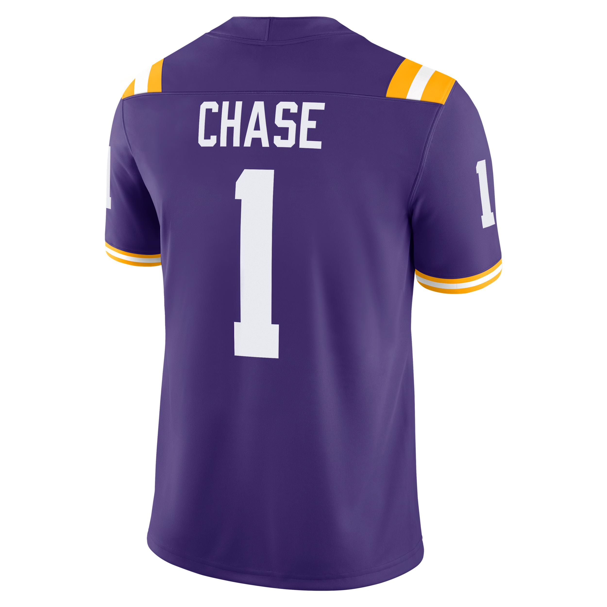 JaMarr Chase LSU Mens Nike Mens Dri-FIT College Game Jersey | NC2F08AKCP9-8Z3 Product Image