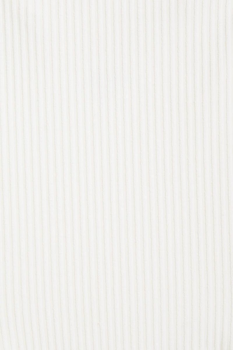 Liu Bikini Top Plain Off White - Final Sale Product Image