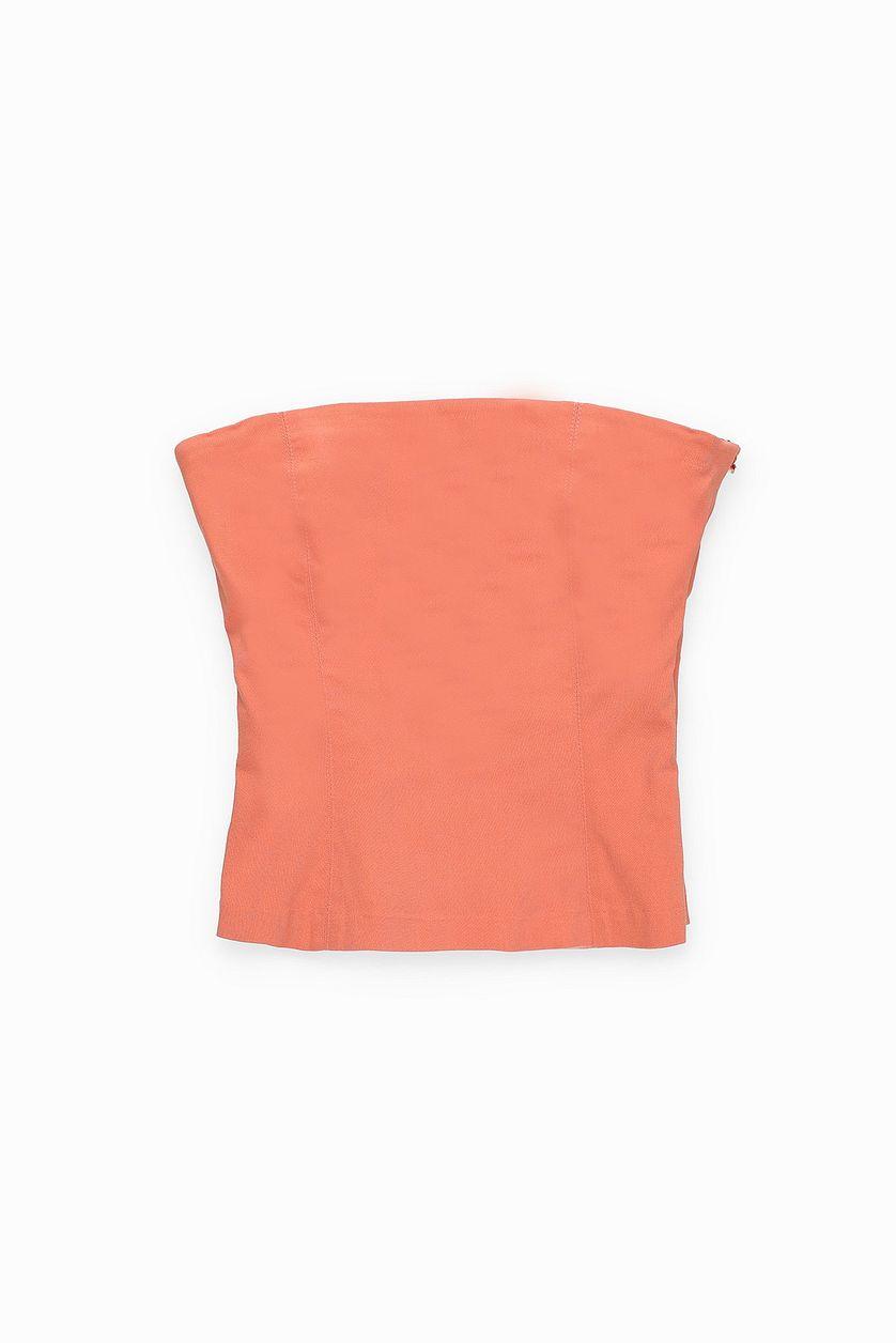 Classic Corset Top Orange Product Image