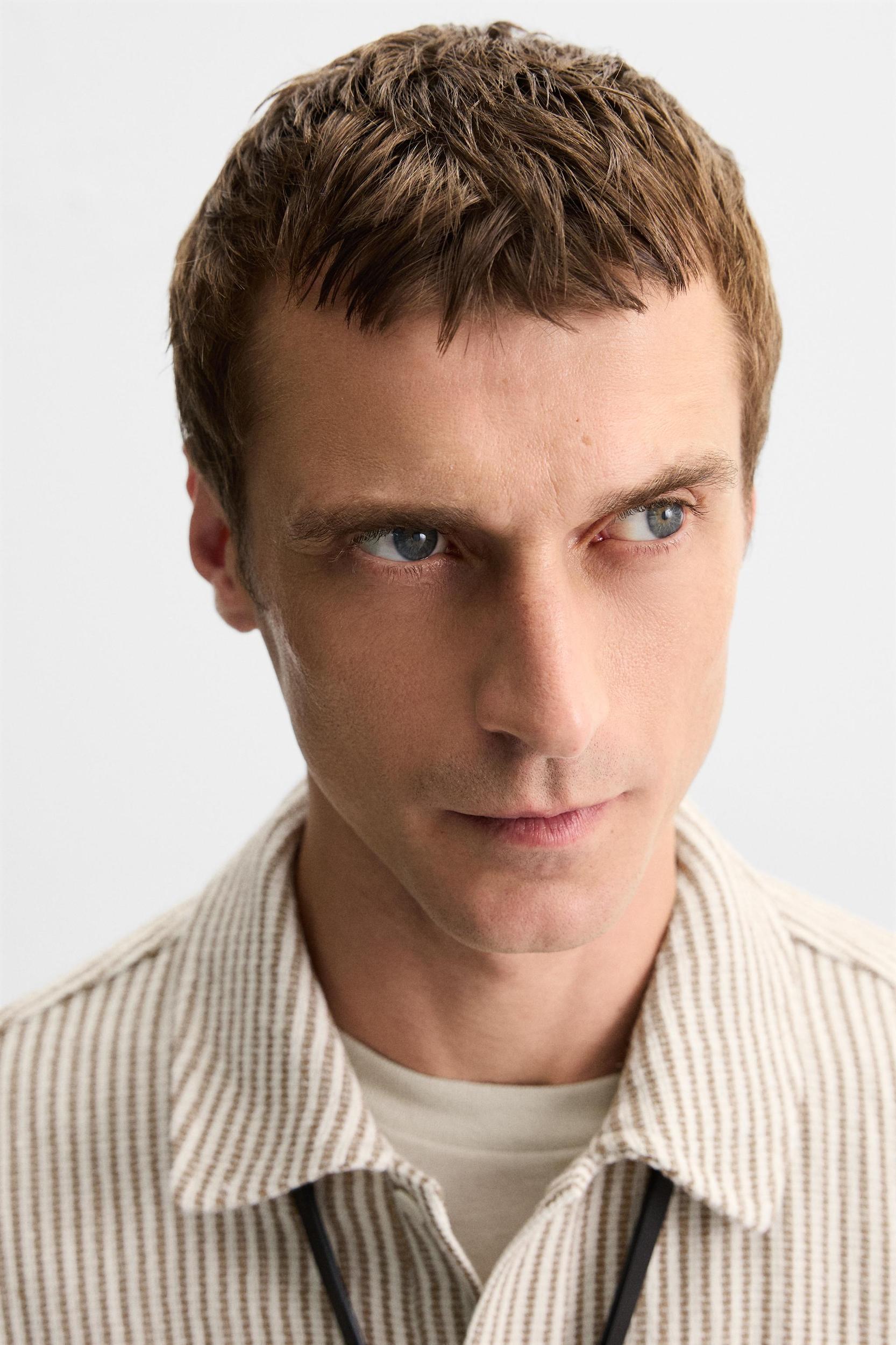 TEXTURED POLO SHIRT Product Image