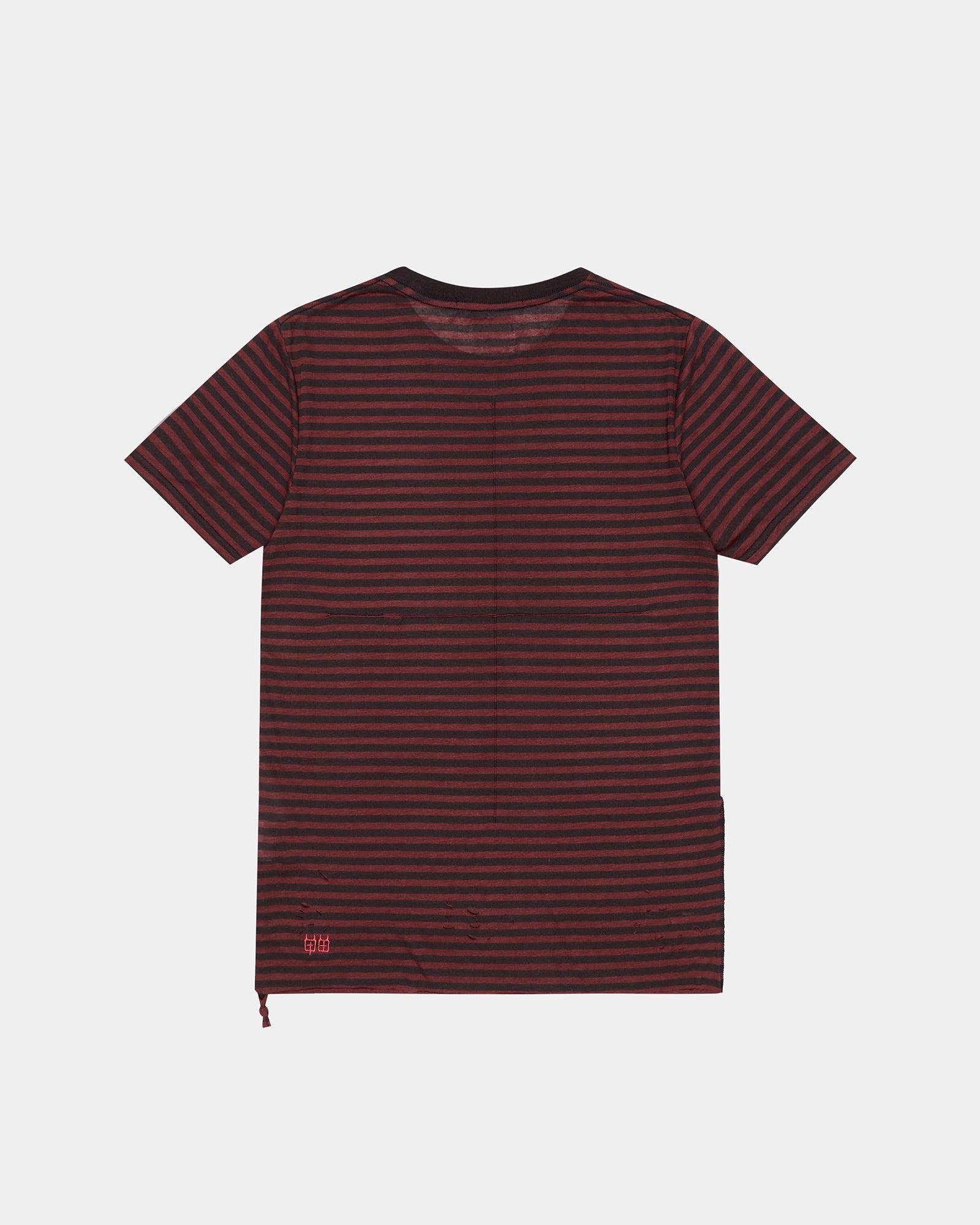 ANGEL SIOUX SS TEE RED STRIPE Male Product Image