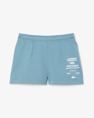 Pleated Fleece Shorts Product Image