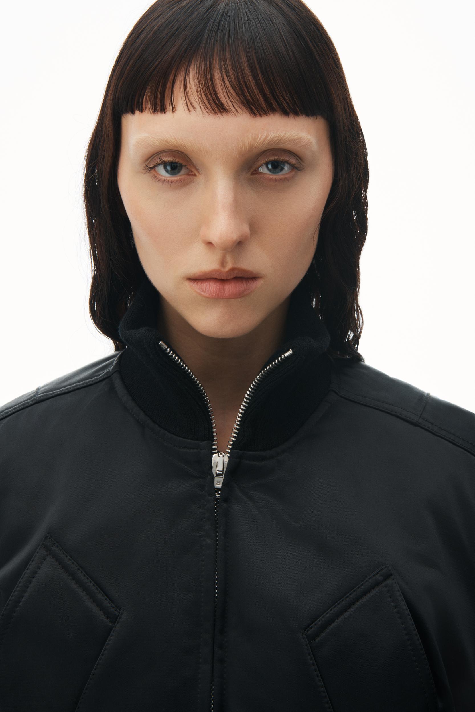 Bomber Jacket In Sateen Product Image