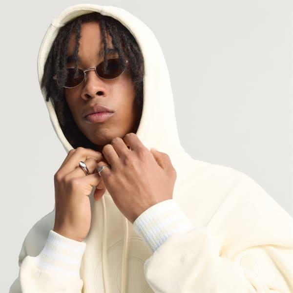 adidas Premium Sweatshirt Cream White XL Mens Product Image