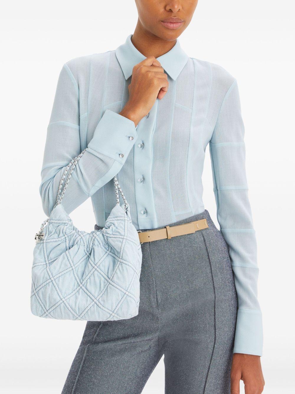 mini Fleming denim cross body bag Product Image