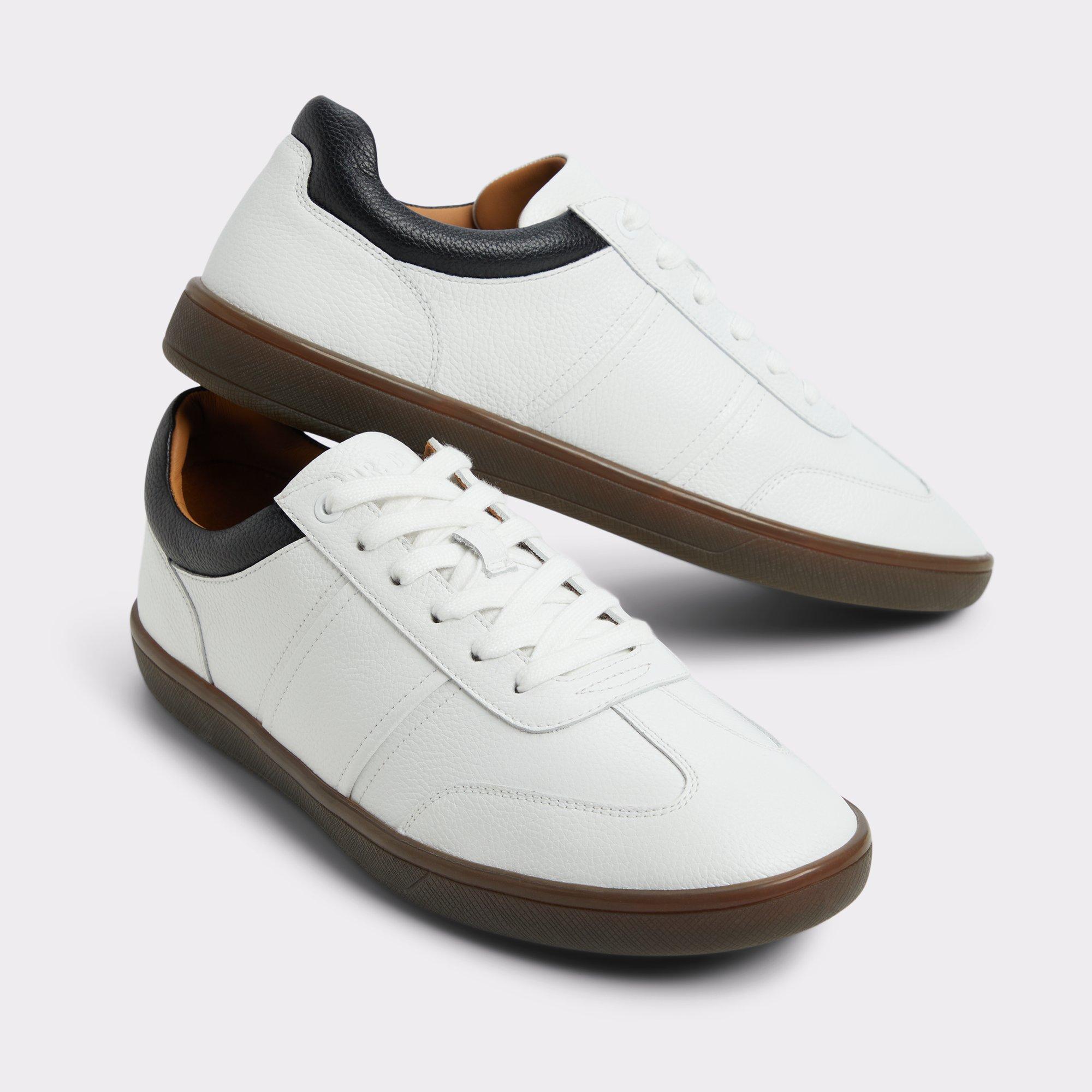 ALDO Langston - Men's Low Top Sneakers - White, Size 8 Product Image