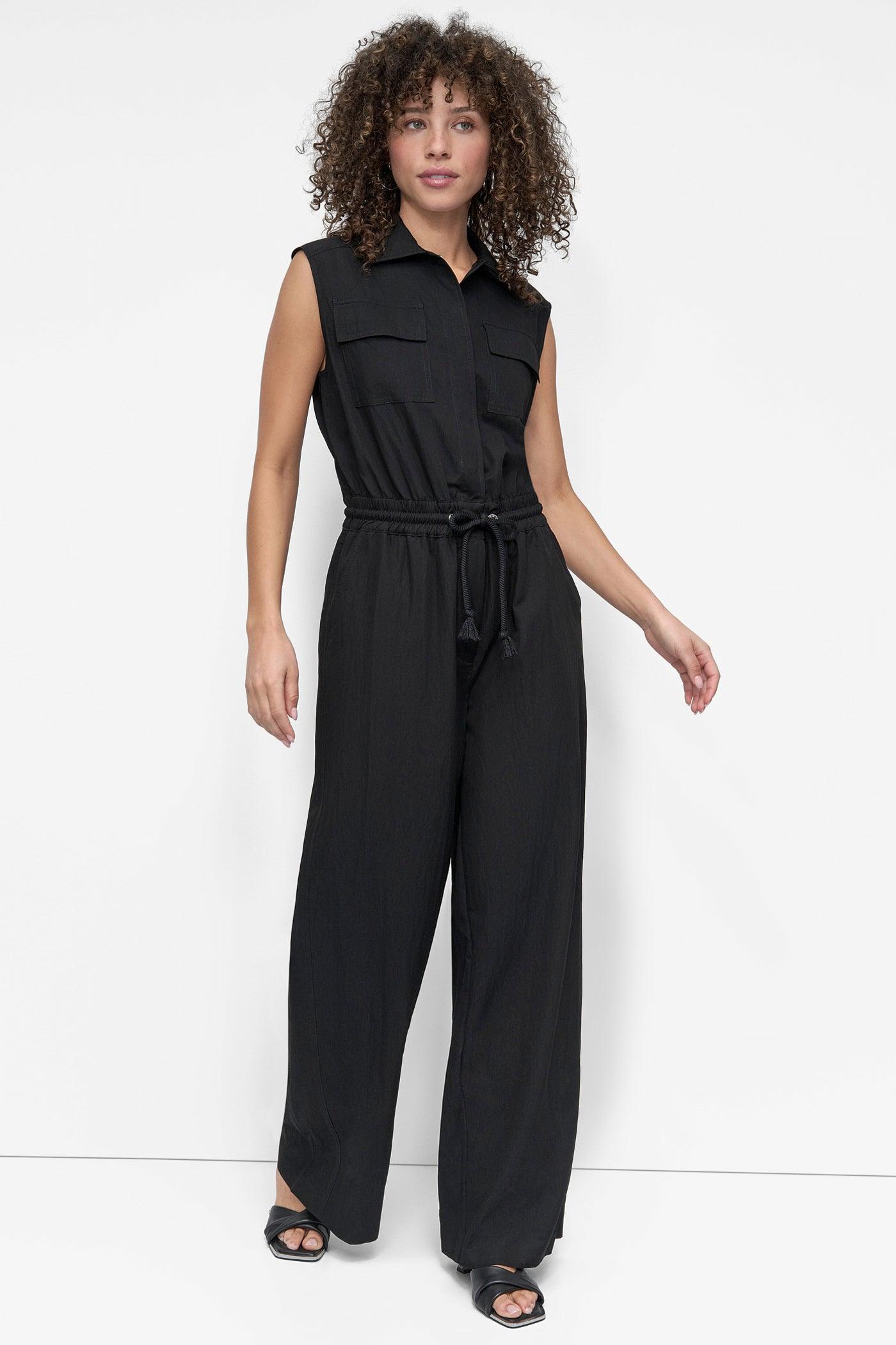 SLEEVELESS UTILITY JUMPSUIT Product Image
