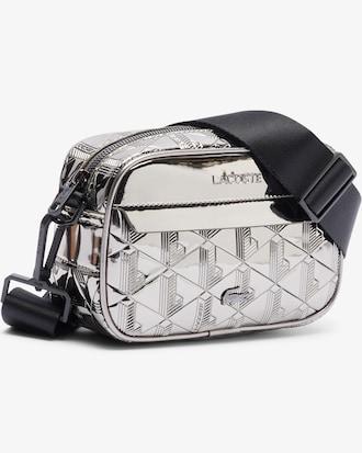Small The Blend Silver Reporter Bag Product Image