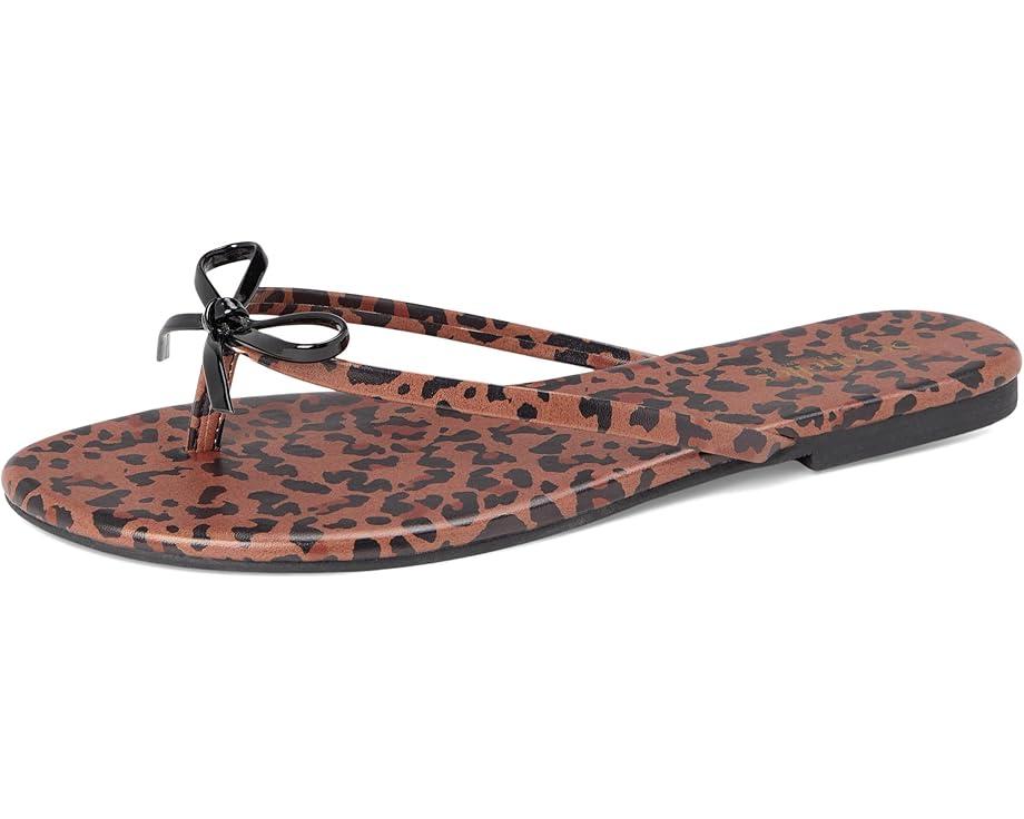 Wish List Print V Leather Sandal Product Image