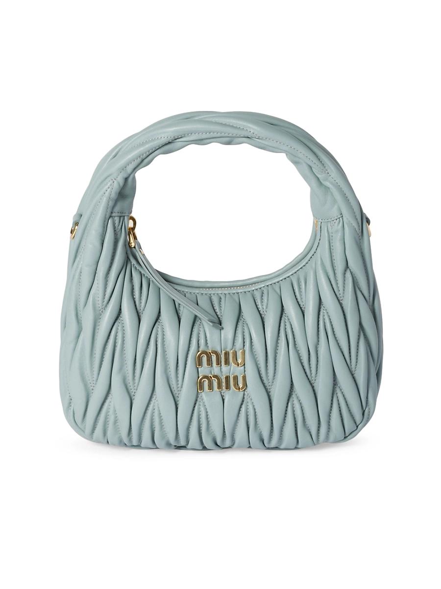 Womens Wander Matelass Nappa Leather Hobo Bag Product Image