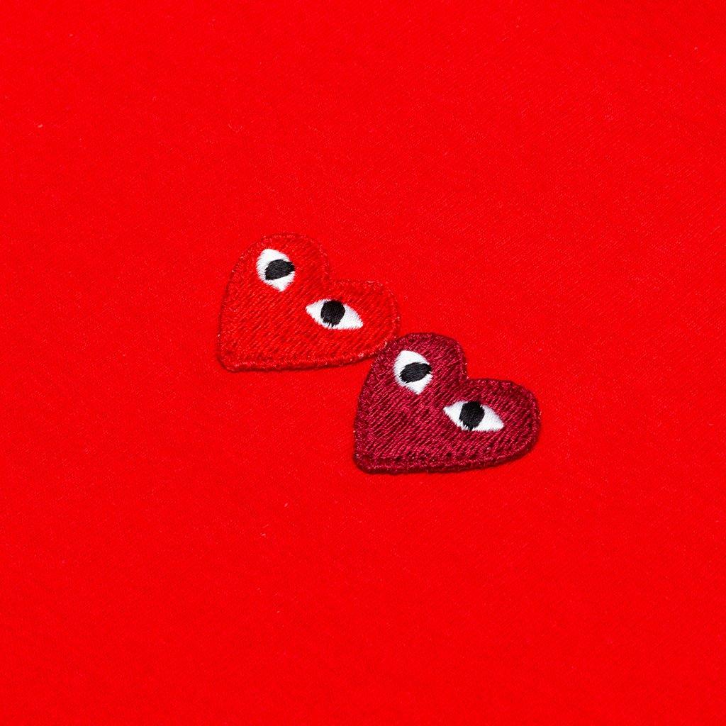 Comme des Garcons PLAY x the Artist Invader Women's S/S Tee - Black Female Product Image