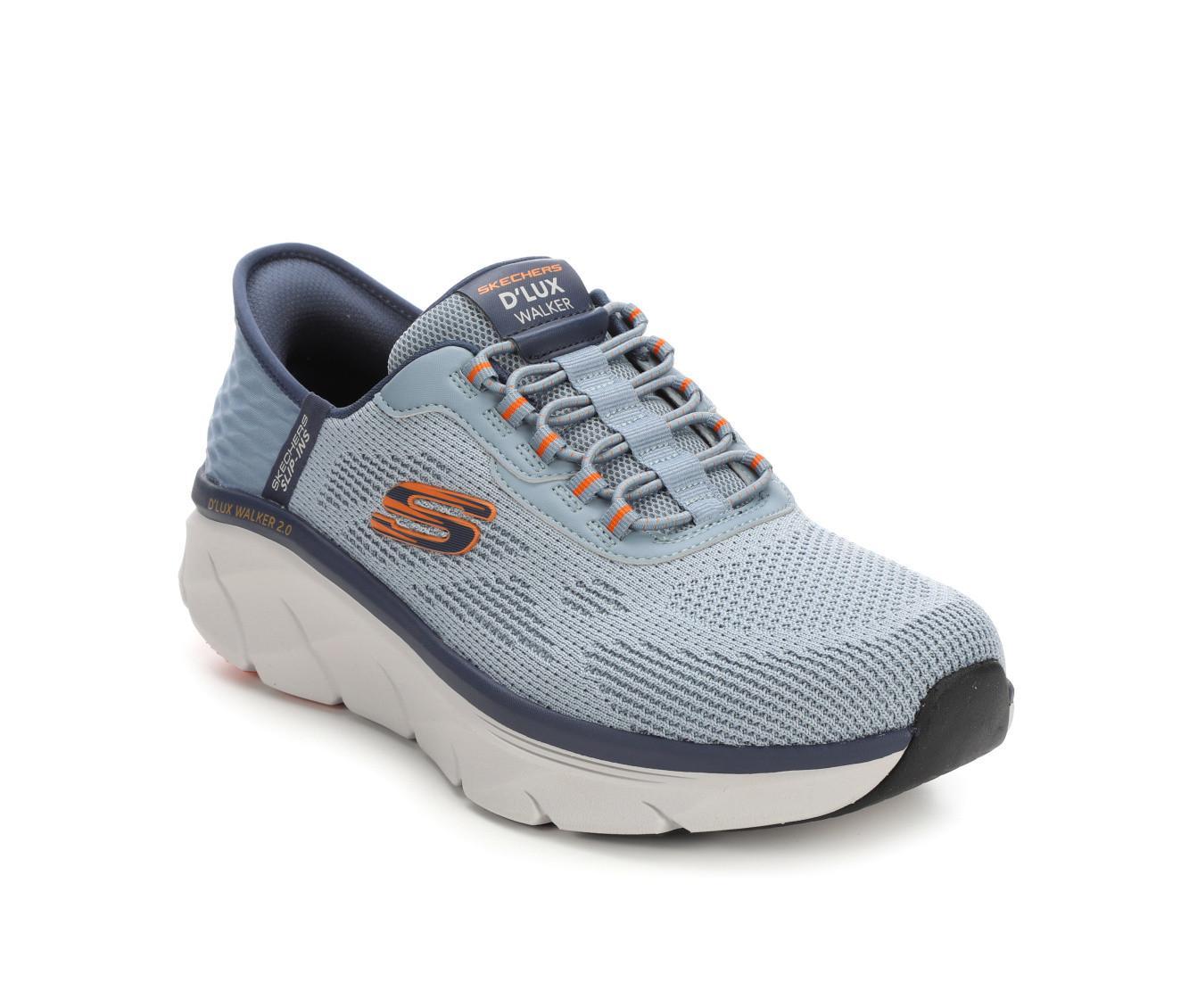 Men's Skechers 232446 D'Lux Walker 2.0 Slip-In Rezinate Walking Shoes Product Image