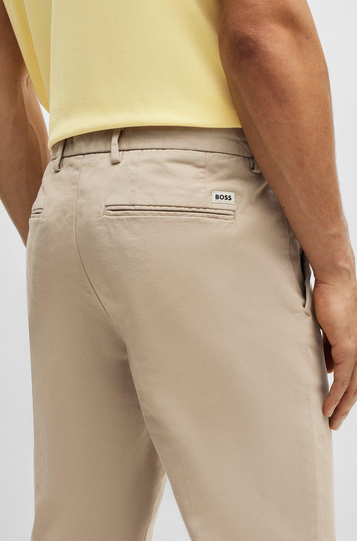 Slim-fit chinos in stretch-cotton gabardine Product Image