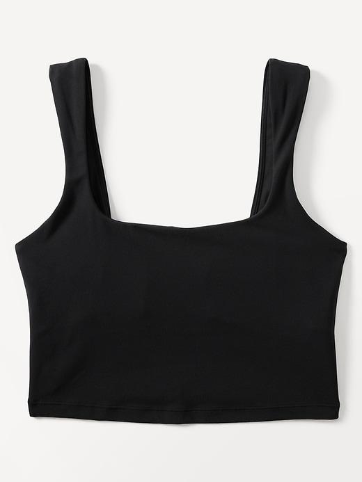 Transcend Square Neck Crop Sports Bra A-C Product Image