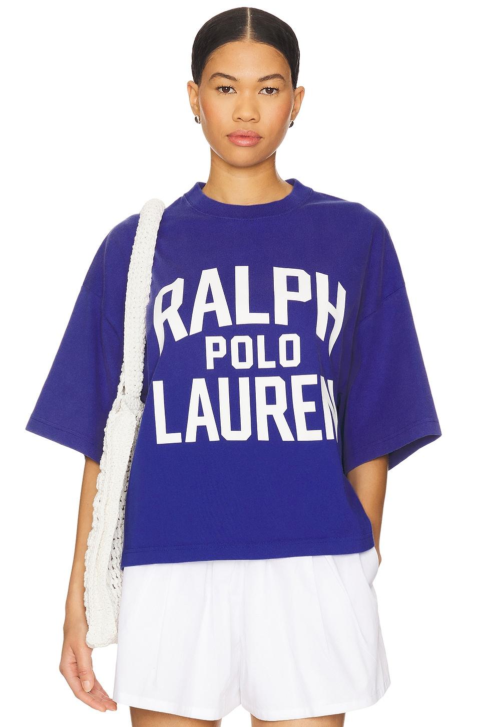 Jersey Knit Crew Neck Top Polo Ralph Lauren Product Image