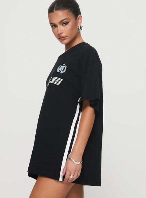 Goal La Oversized Tee Black Product Image