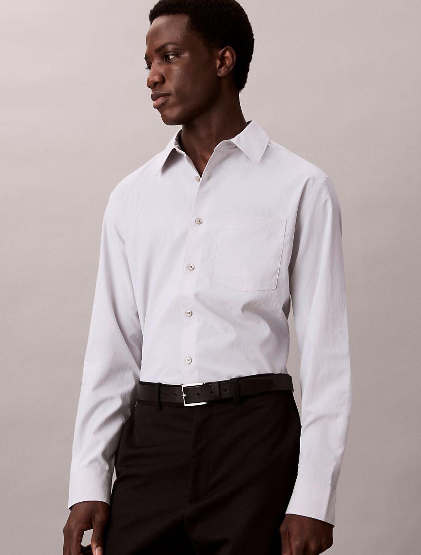 Tech Poplin Button-Down Shirt Product Image