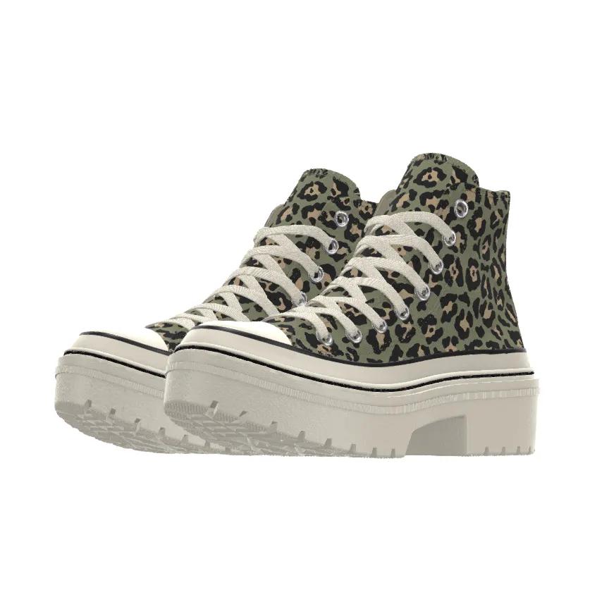 Custom Chuck Taylor All Star Lugged Heel Platform By You Product Image