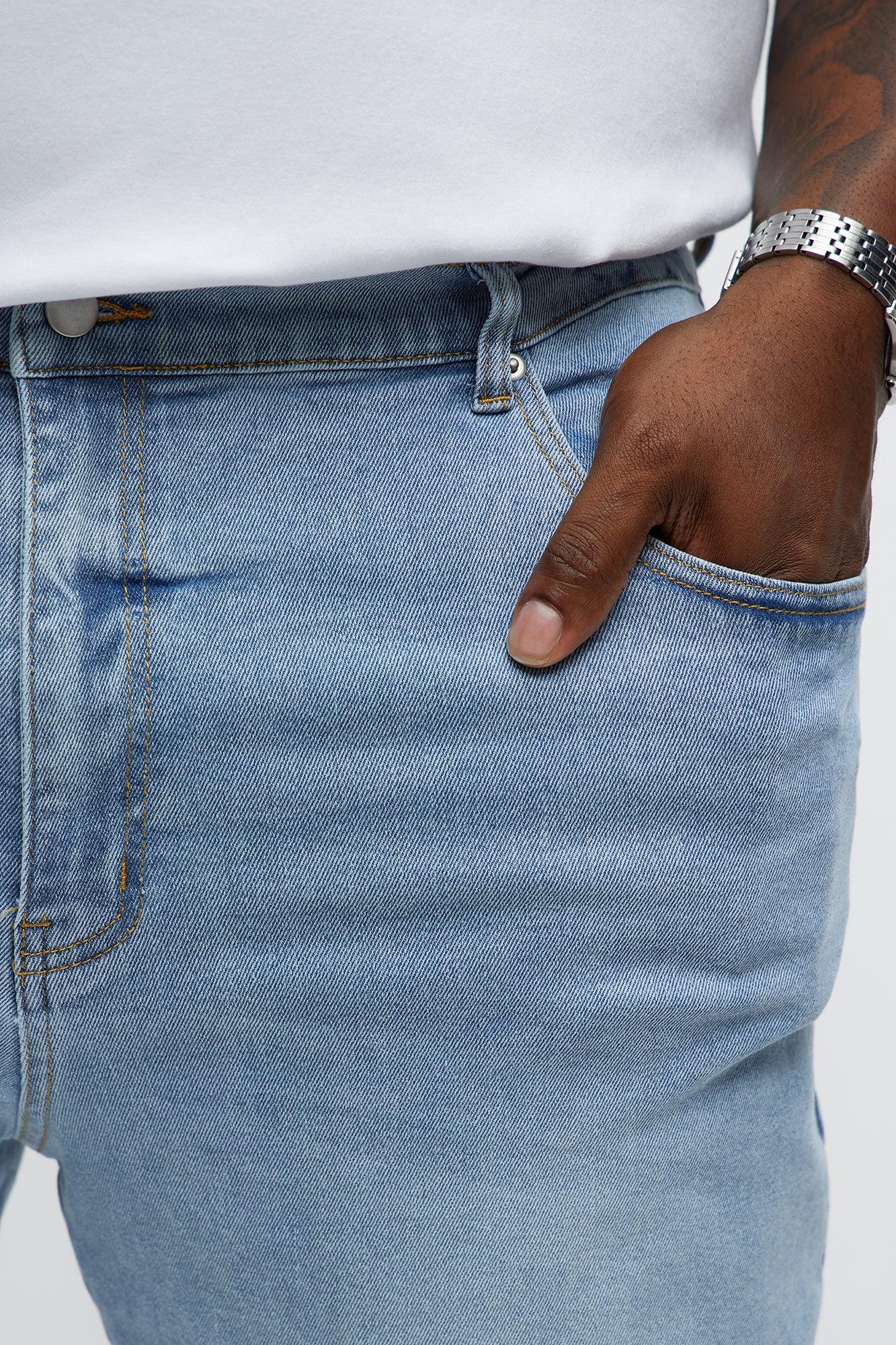 Tiger Patched Distressed Skinny Jeans - Light Wash Product Image