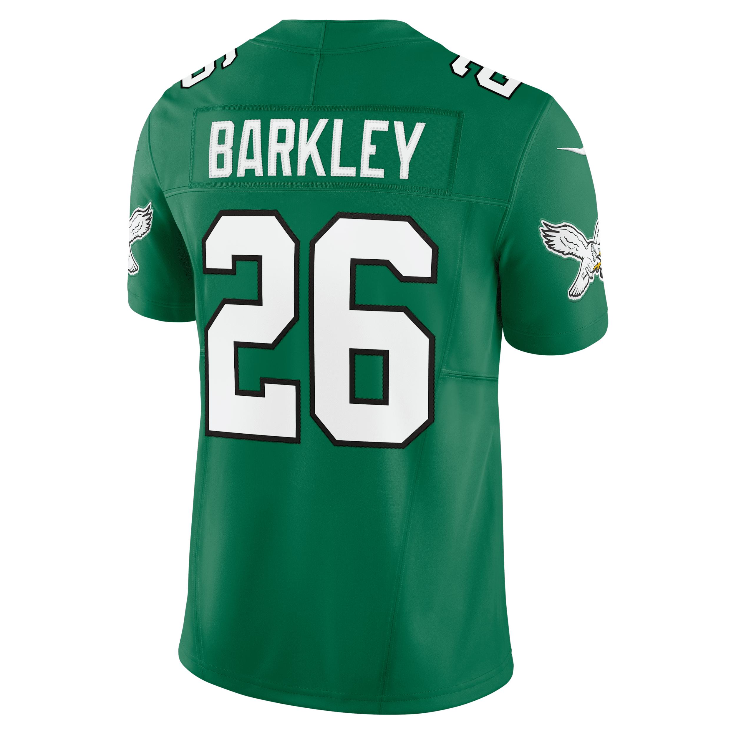 Saquon Barkley Philadelphia Eagles Nike Mens Dri-FIT NFL Limited Jersey | 31NM03T786F-6Y4 Product Image