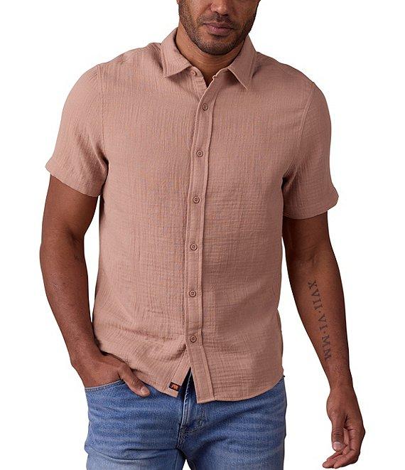 The Normal Brand Kalo Short Sleeve Woven Shirt Product Image