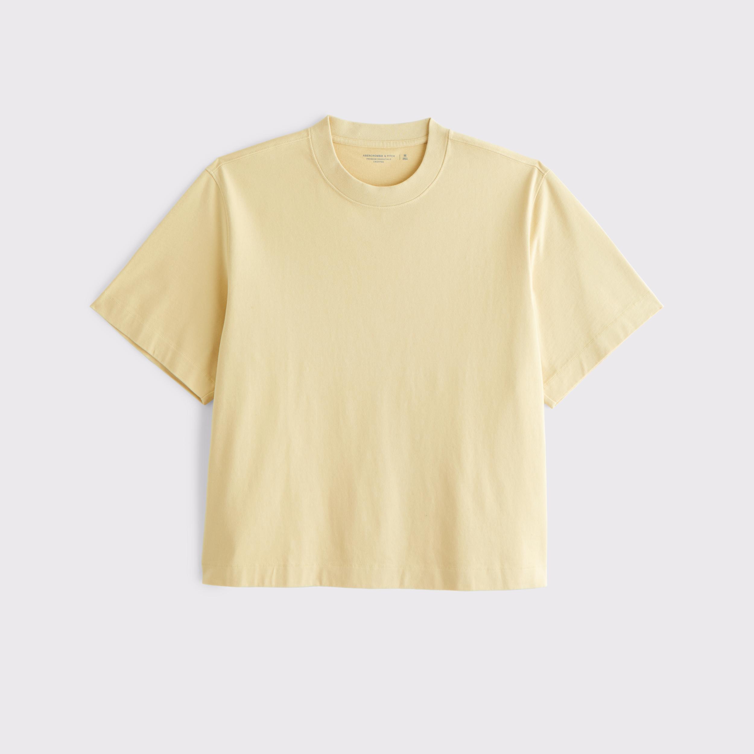 Premium Heavyweight Cropped Tee Product Image