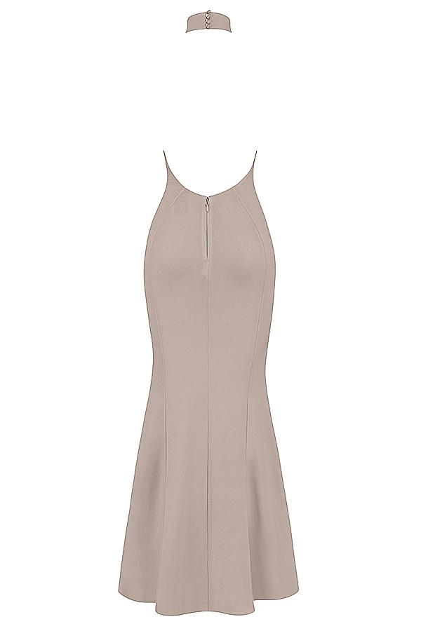 Juliette  mushroom halter gown Product Image