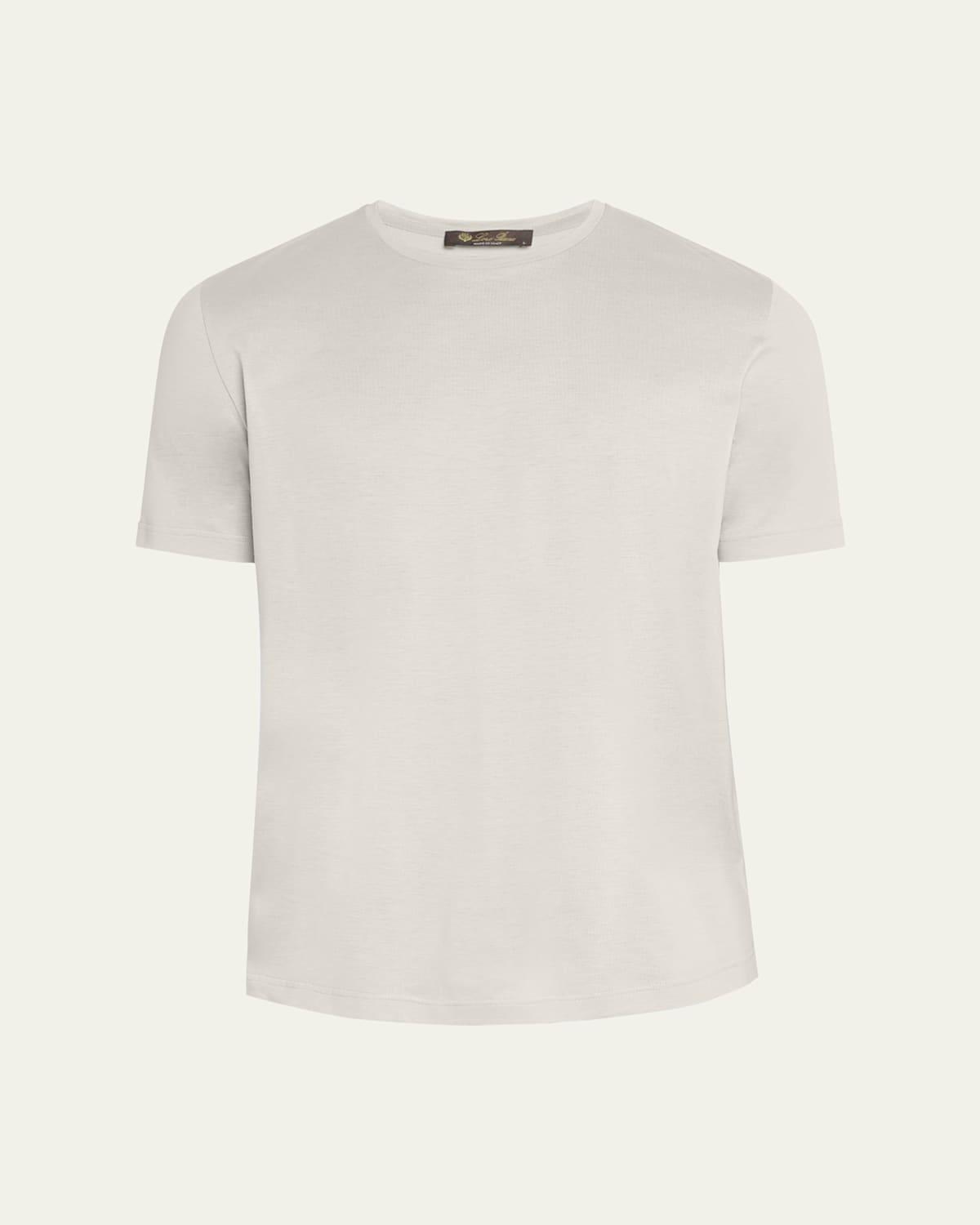 Mens Silk Cotton Jersey T-Shirt Product Image